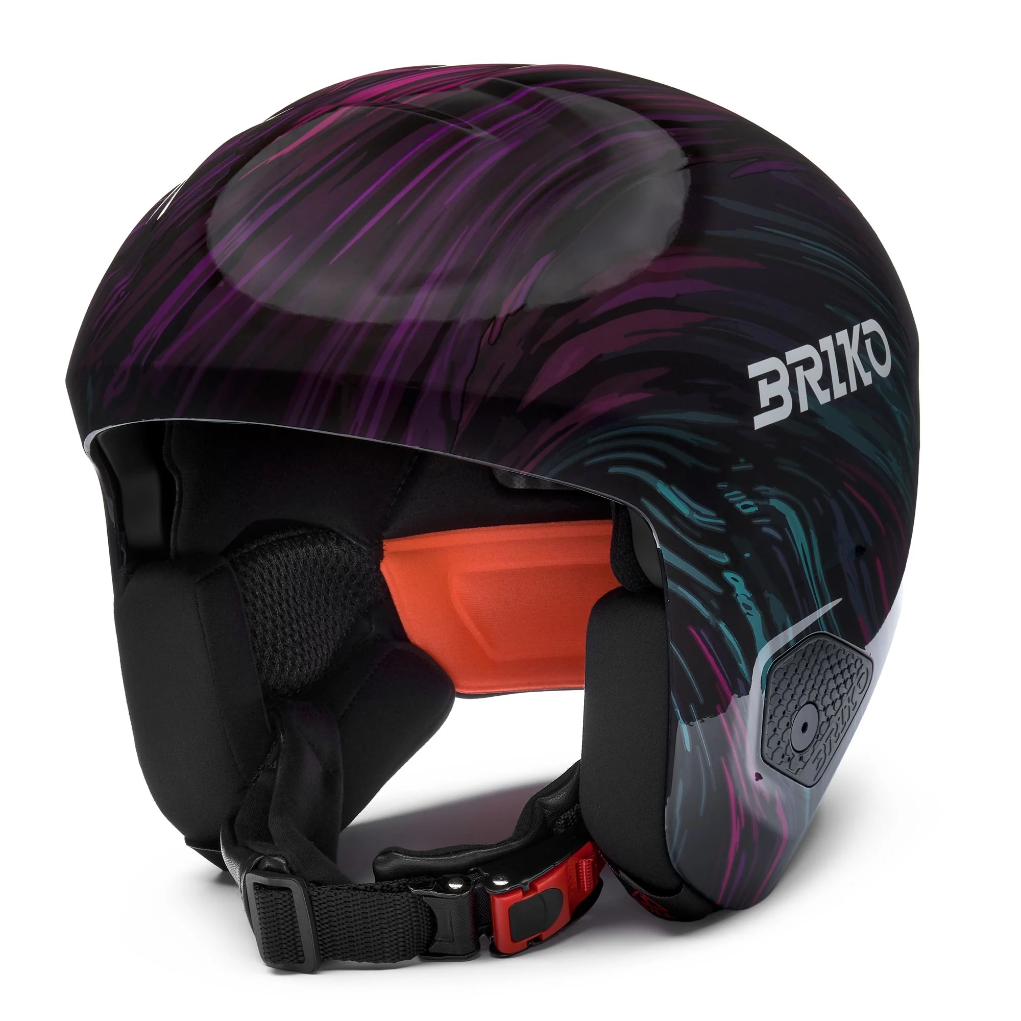 VULCANO 2.0 GRAPHIK - Helmets - Helmet - Unisex - Shiny Seance Violet- Black-Pink-Light Blue
