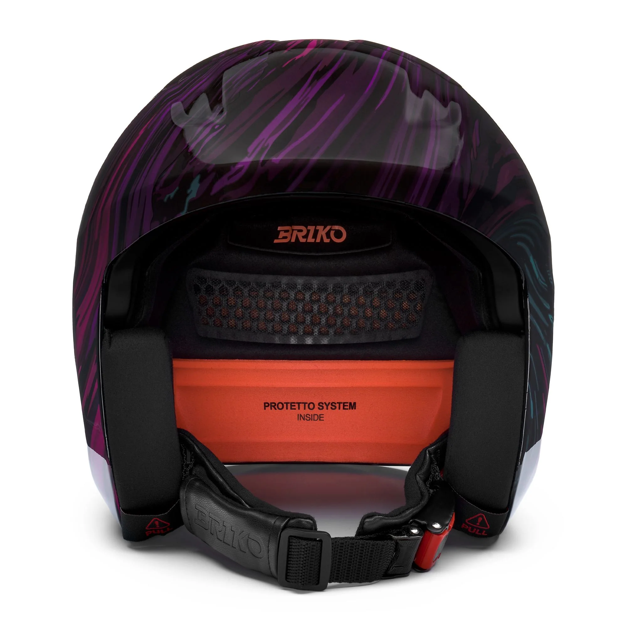 VULCANO 2.0 GRAPHIK - Helmets - Helmet - Unisex - Shiny Seance Violet- Black-Pink-Light Blue - Image 3
