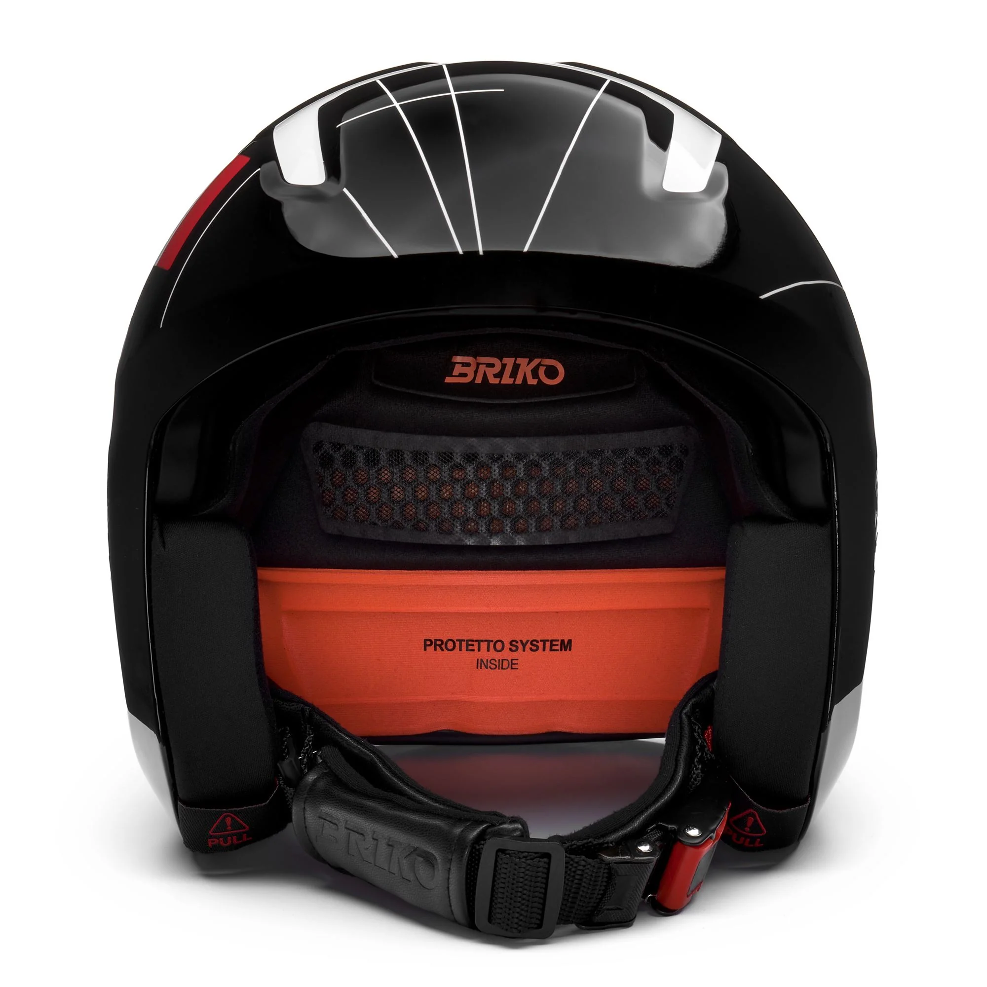 VULCANO 2.0 ITALIA MIPS - Helmets - Helmet - Unisex - Shiny Black-White - Image 3