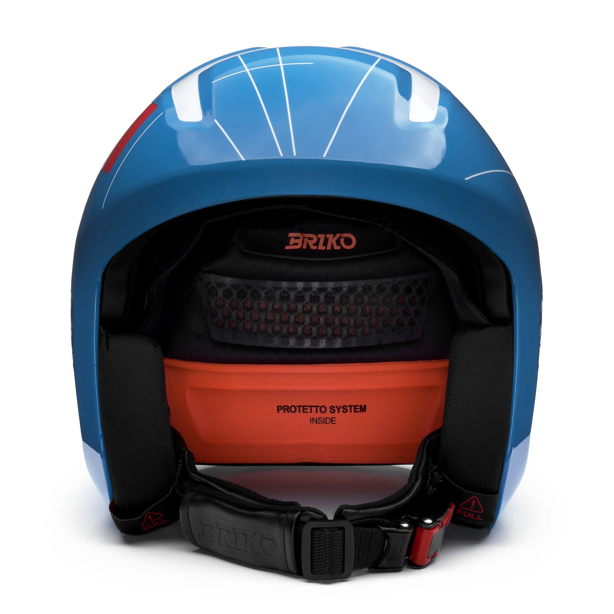 VULCANO 2.0 ITALIA MIPS - Helmets - Helmet - Unisex - Shiny Science Blue-White - Image 3