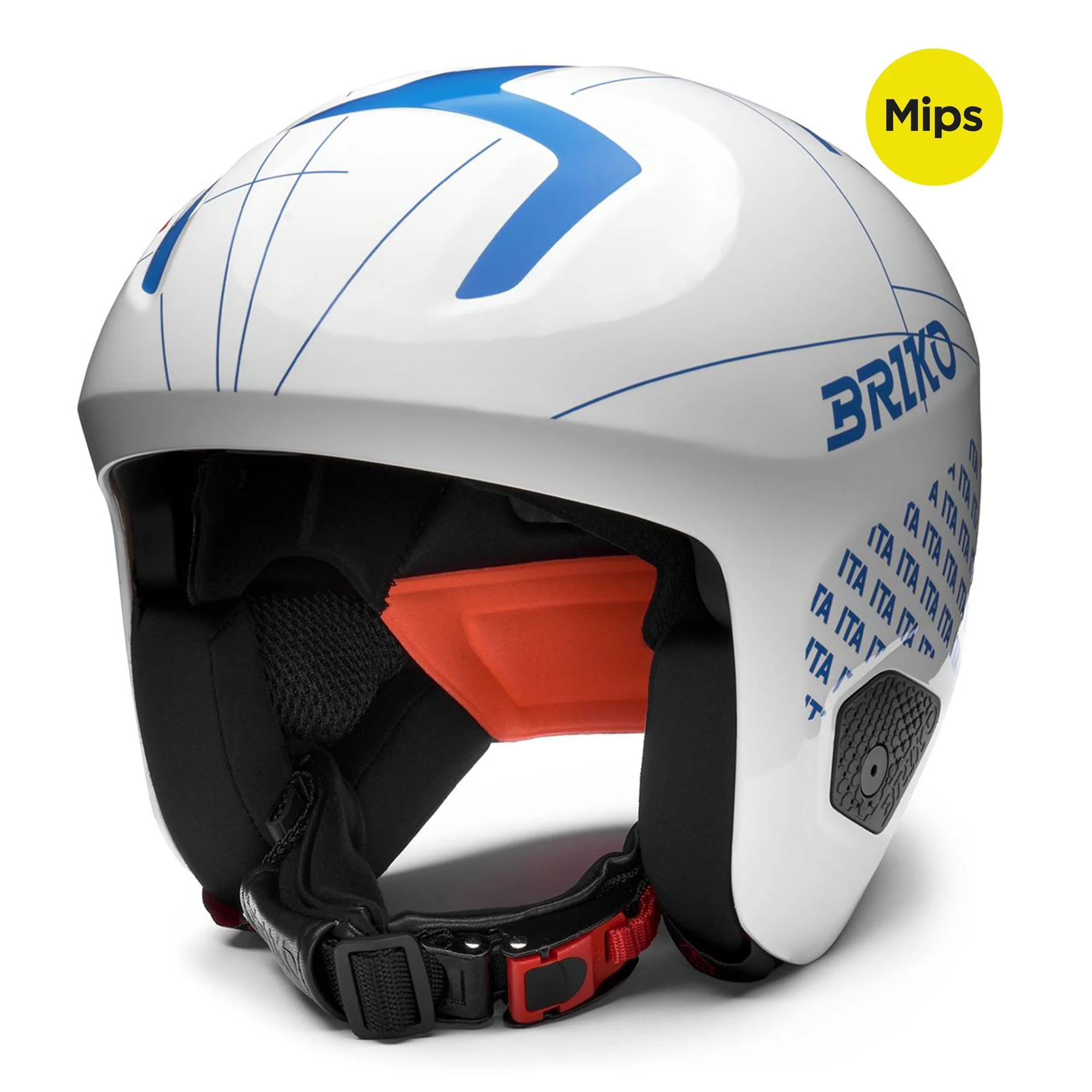 VULCANO 2.0 ITALIA MIPS - Helmets - Helmet - Unisex - Shiny White-Science Blue