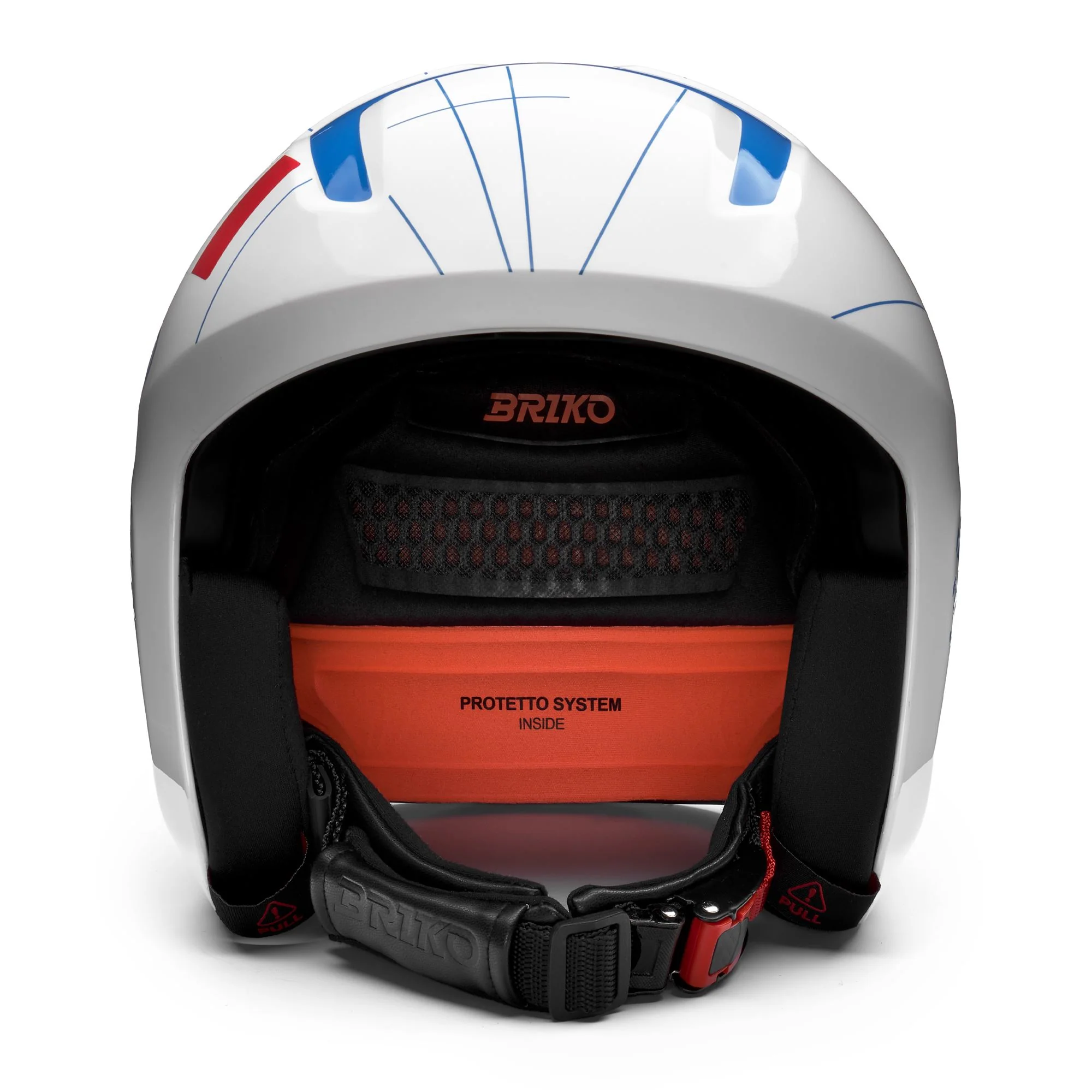 VULCANO 2.0 ITALIA MIPS - Helmets - Helmet - Unisex - Shiny White-Science Blue - Image 3