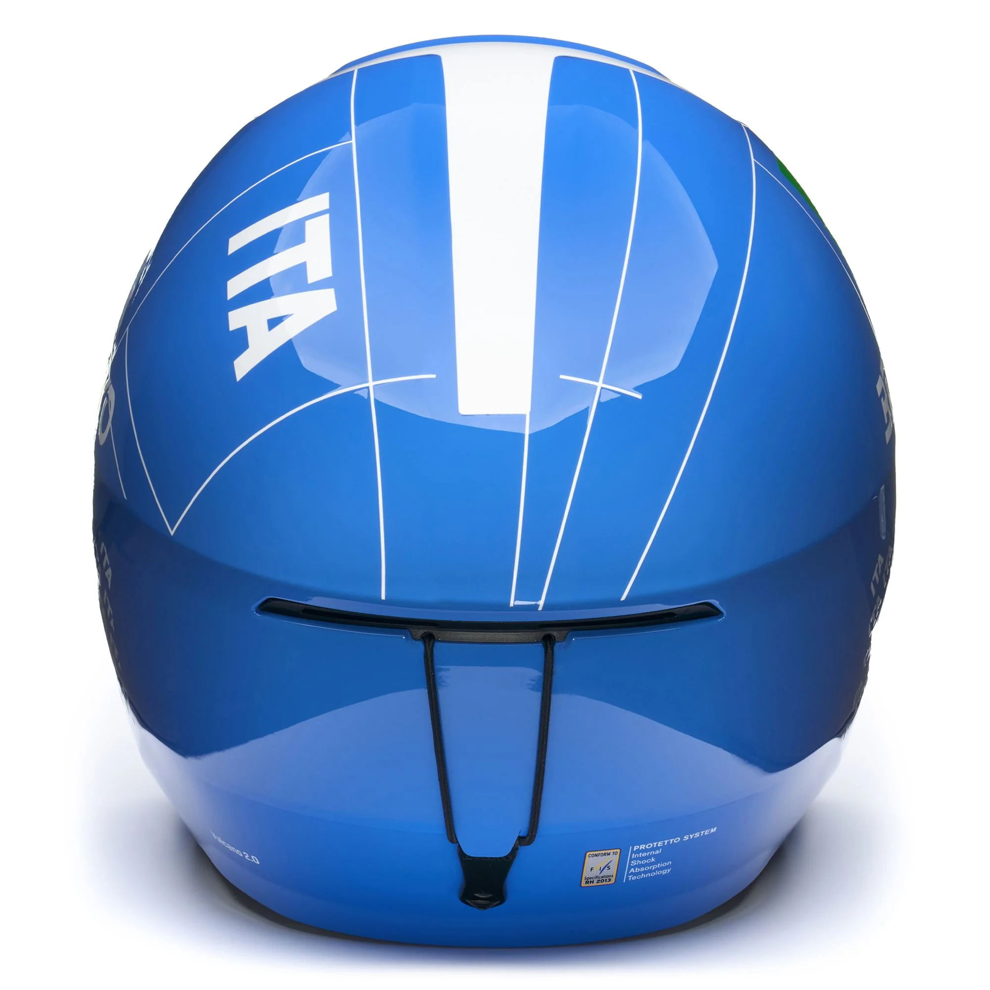 VULCANO 2.0 ITALIA - Helmets - Helmet - Unisex - Shiny Science Blue-White - Image 4