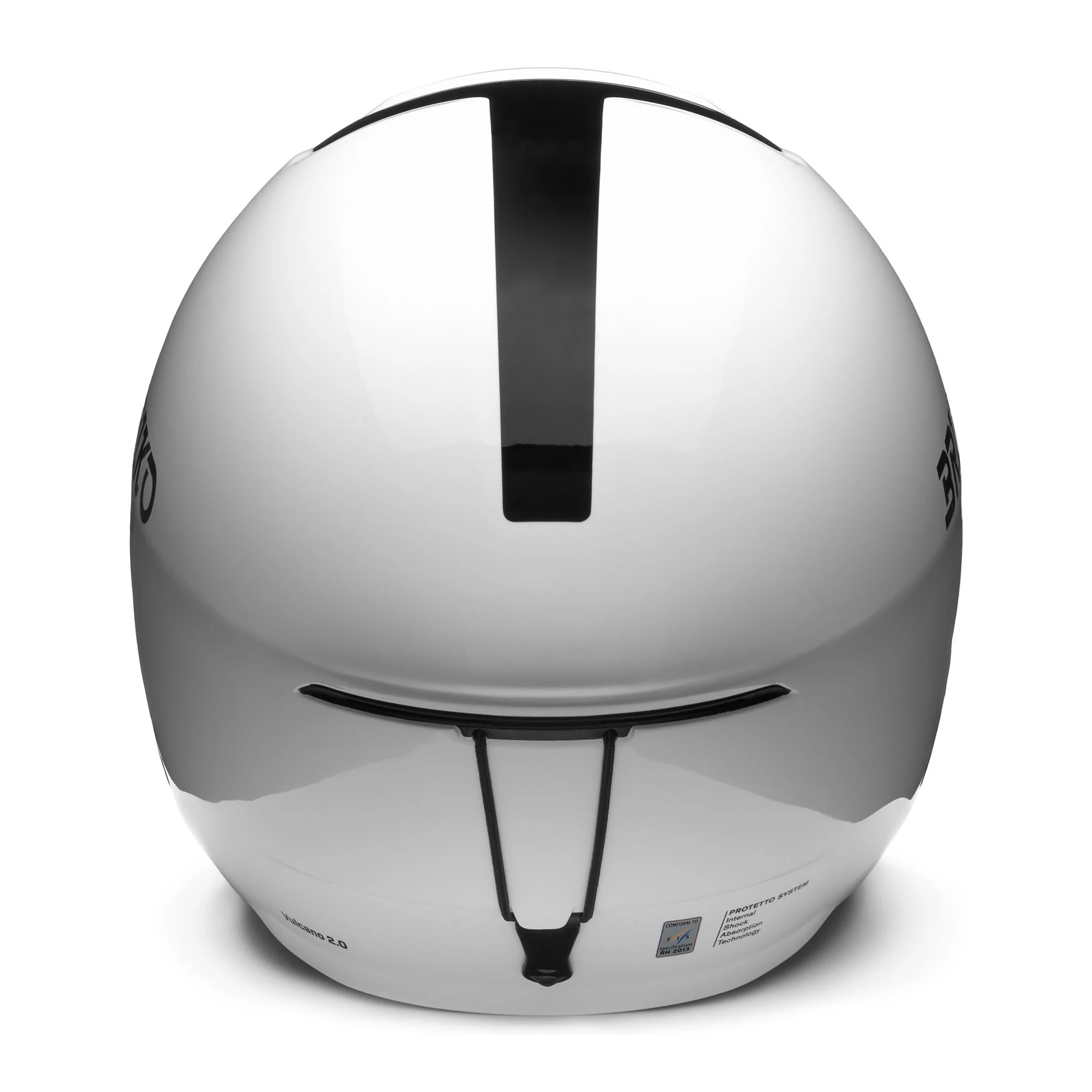 VULCANO 2.0 - Helmets - Helmet - Unisex - Shiny White-Black - Image 4