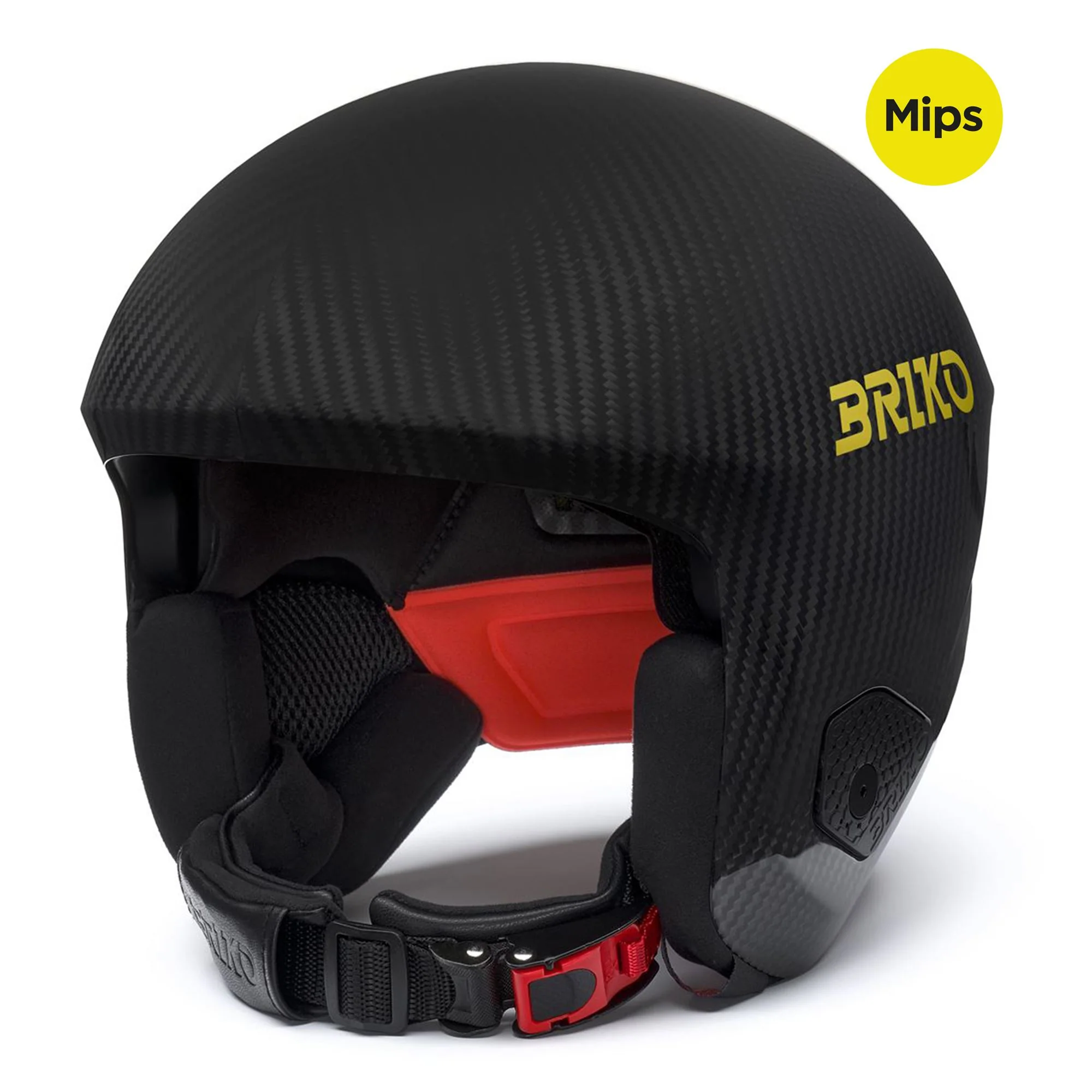 VULCANO CARBON MIPS - Helmets - Helmet - Unisex - Shiny  Black-Yellow