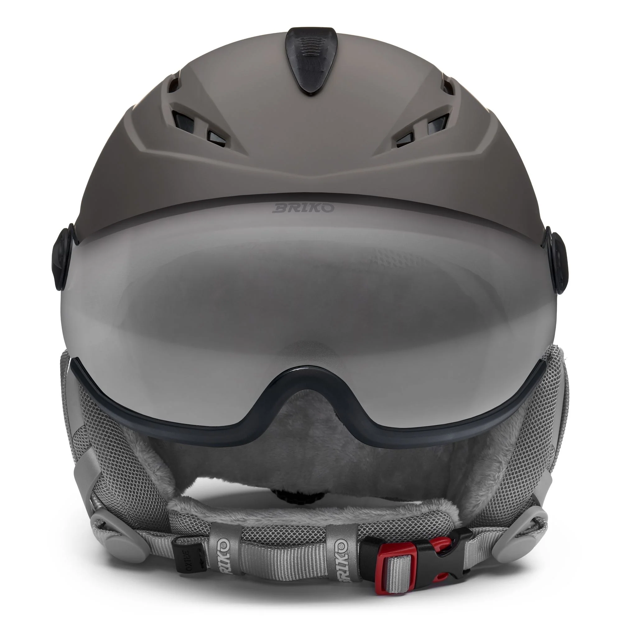 CHIONE VISOR - Helmets - Helmet - Woman - Matt Dove Gray-White-SM2 - Image 4