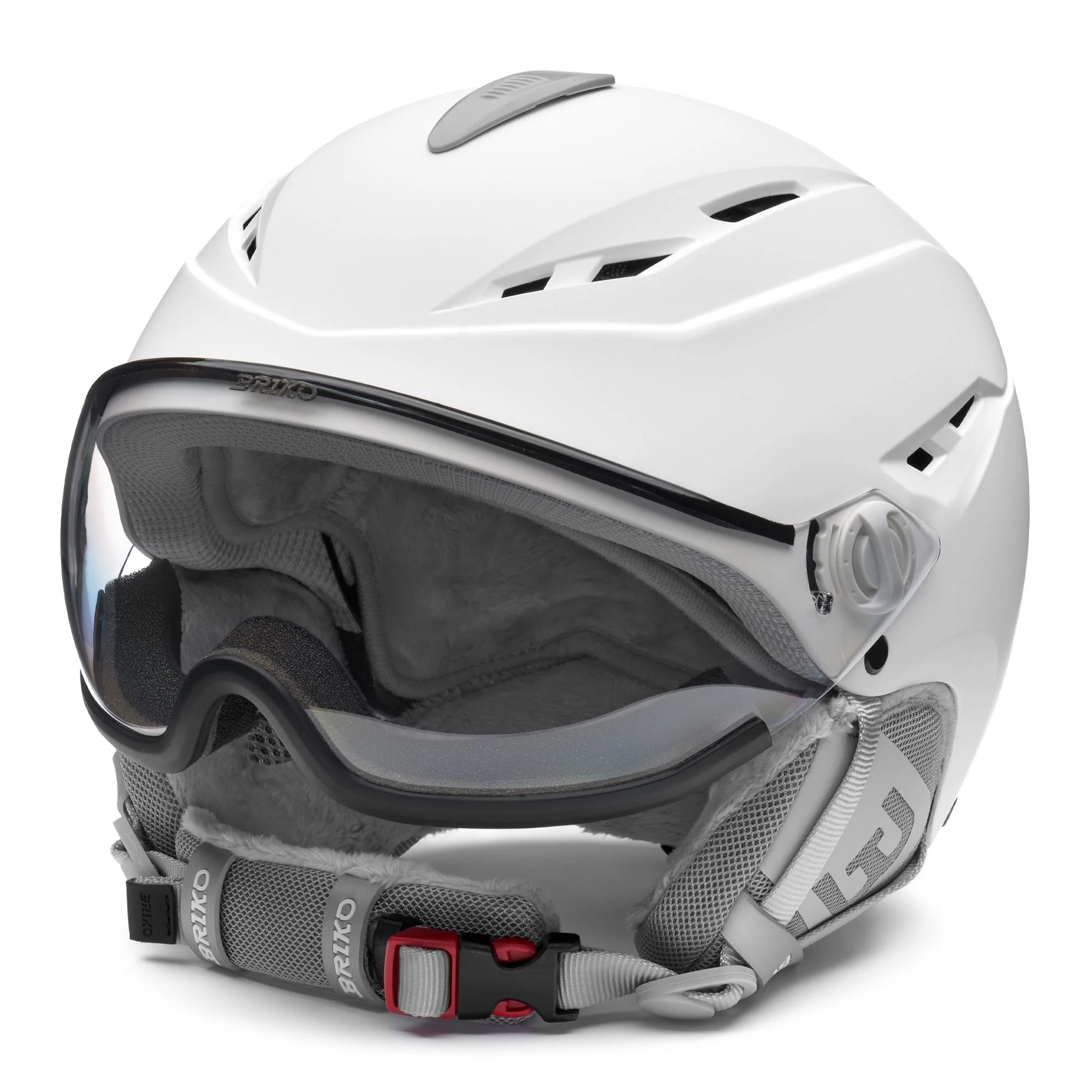 CHIONE VISOR PHOTO - Helmets - Helmet - Woman - Matt White-PH03