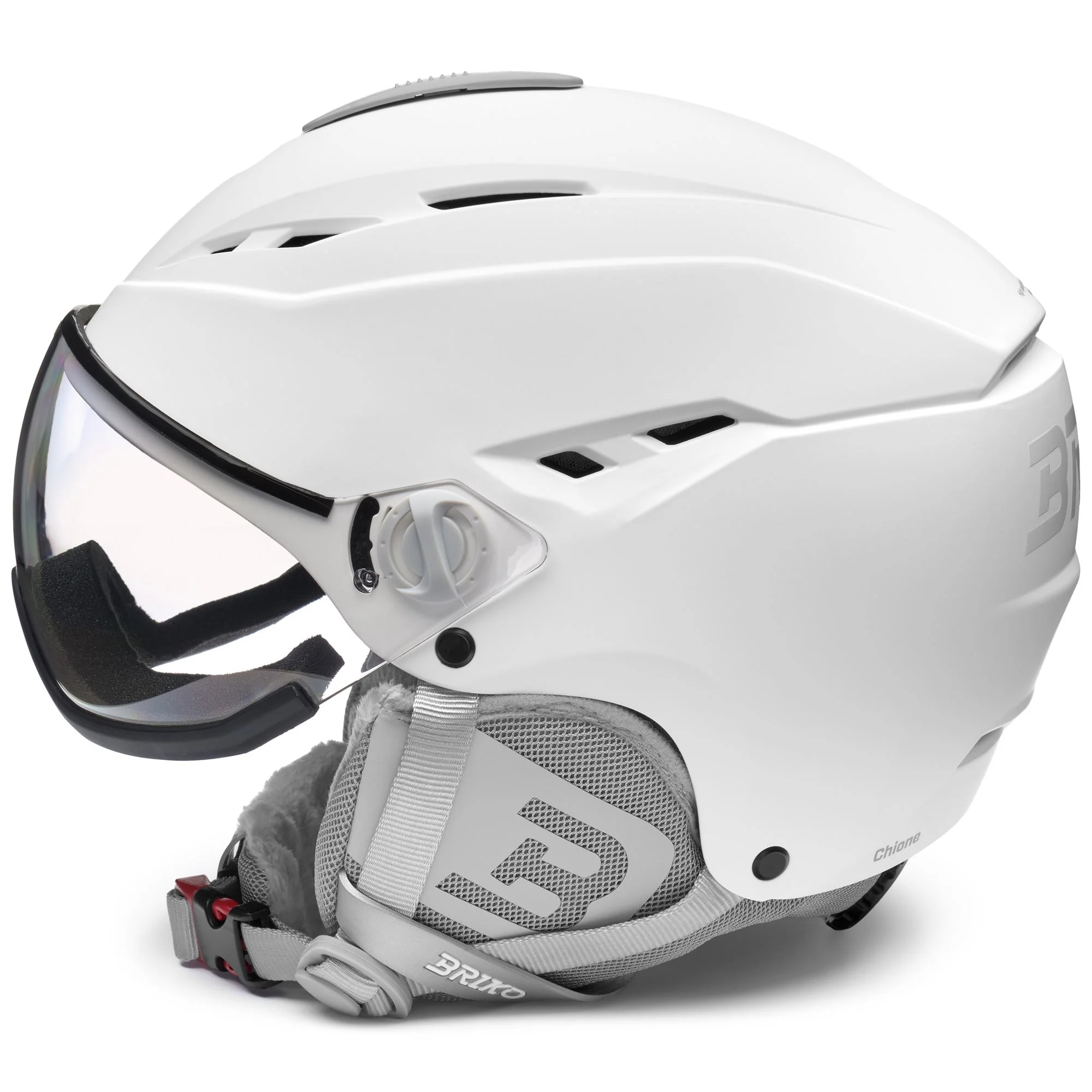 CHIONE VISOR PHOTO - Helmets - Helmet - Woman - Matt White-PH03 - Image 2