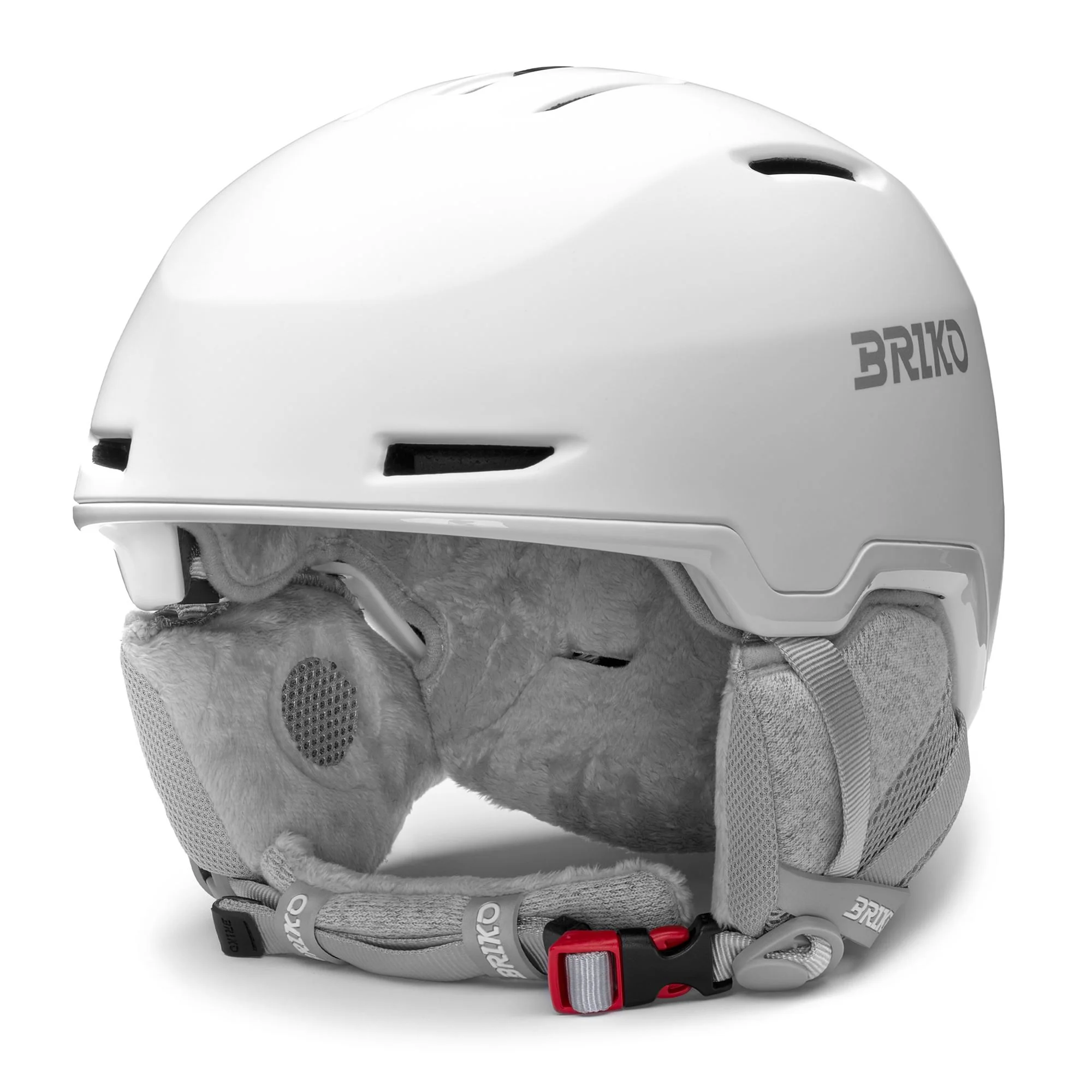 YUKI - Helmets - Helmet - Woman - Matt Shiny White-Silver-White