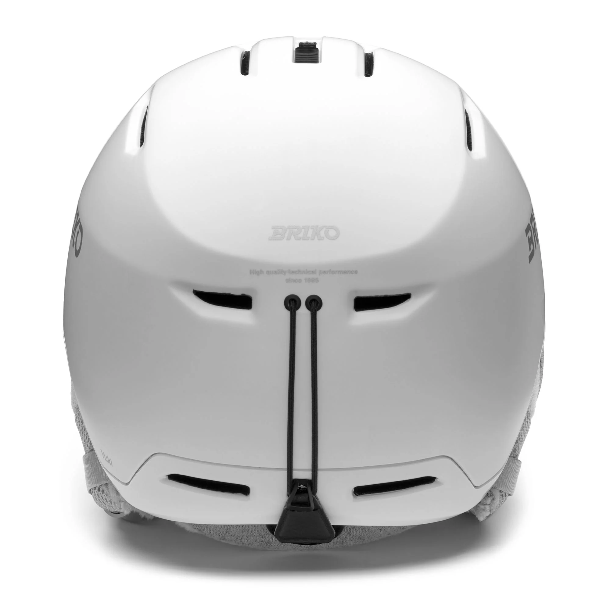 YUKI - Helmets - Helmet - Woman - Matt Shiny White-Silver-White - Image 4