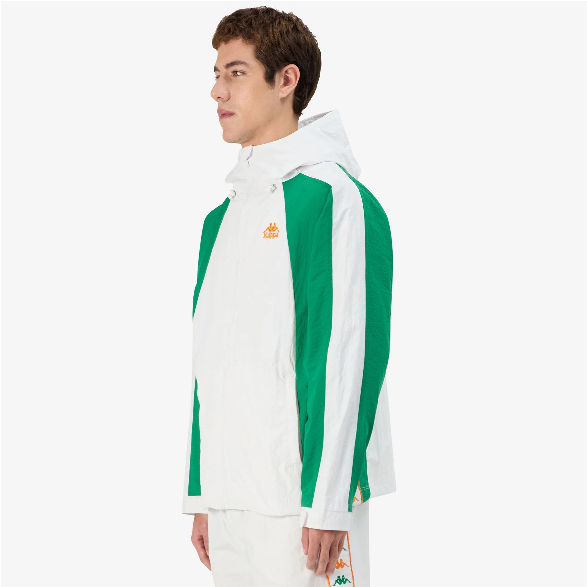 222 BANDA NIKO - Jackets - Mid - Man - WHITE-GREEN TEE-ORANGE - Image 6