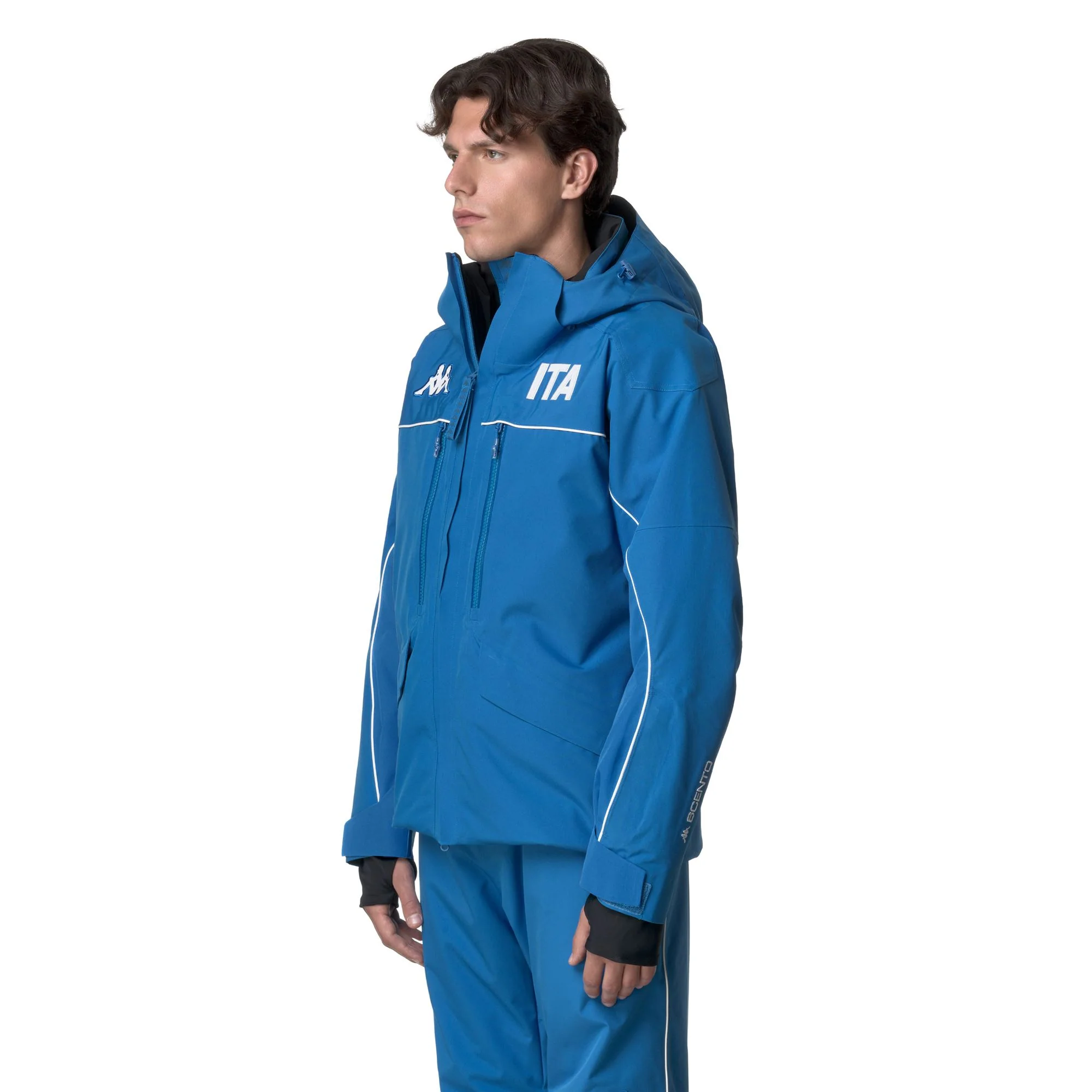 6CENTO 602FP ITA - Jackets - Mid - Man - BLUE  BRILLIANT-WH