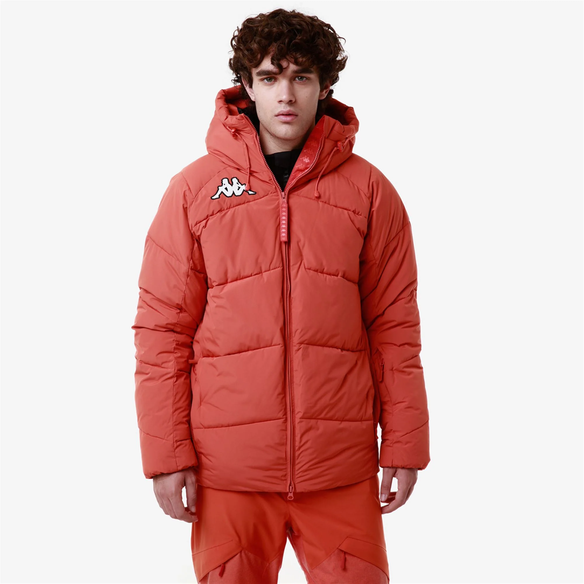 6CENTO 662 - Jackets - Mid - Man - ORANGE SMUTTY-BLACK