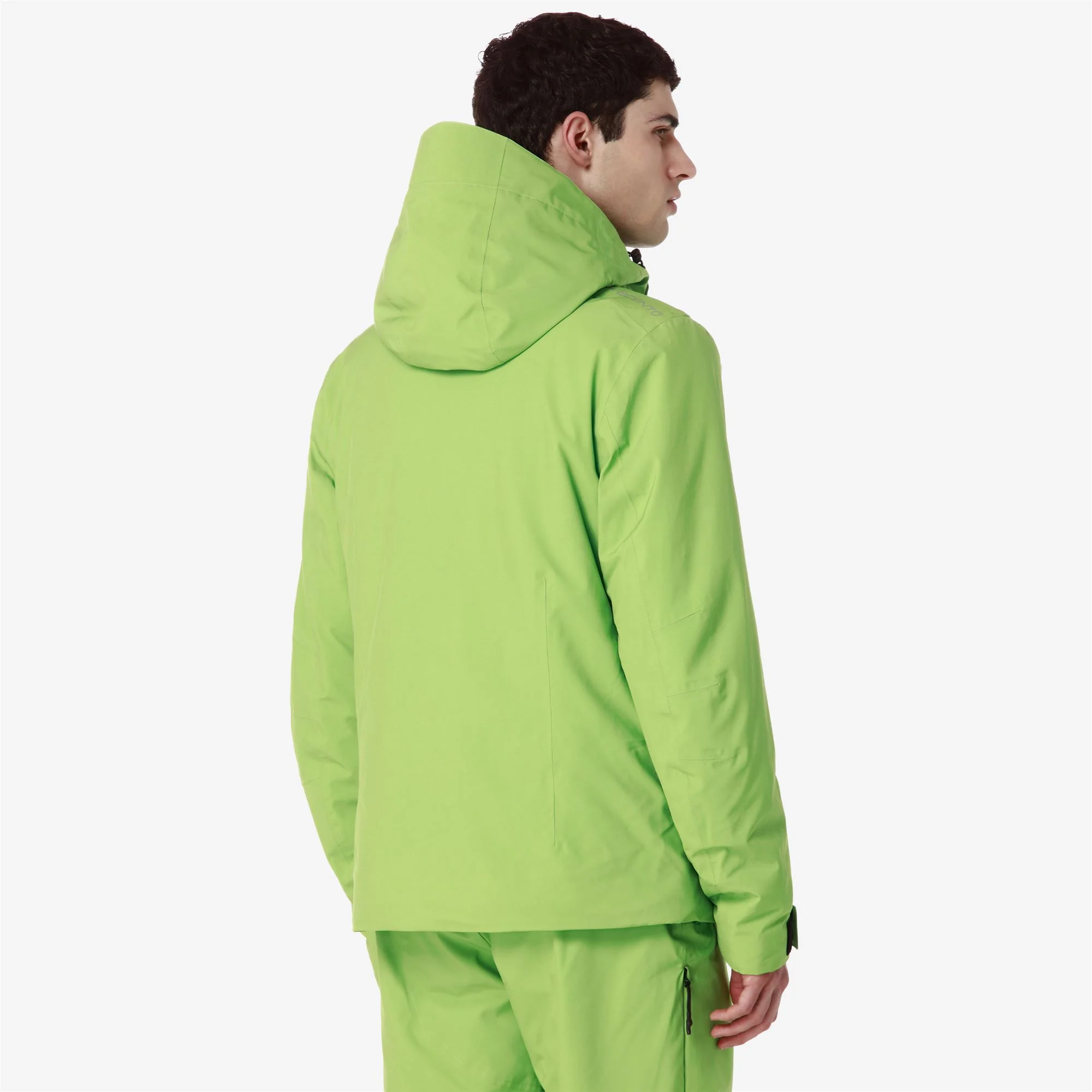 806 - Jackets - Mid - Man - Green Glowing-Black - Image 7