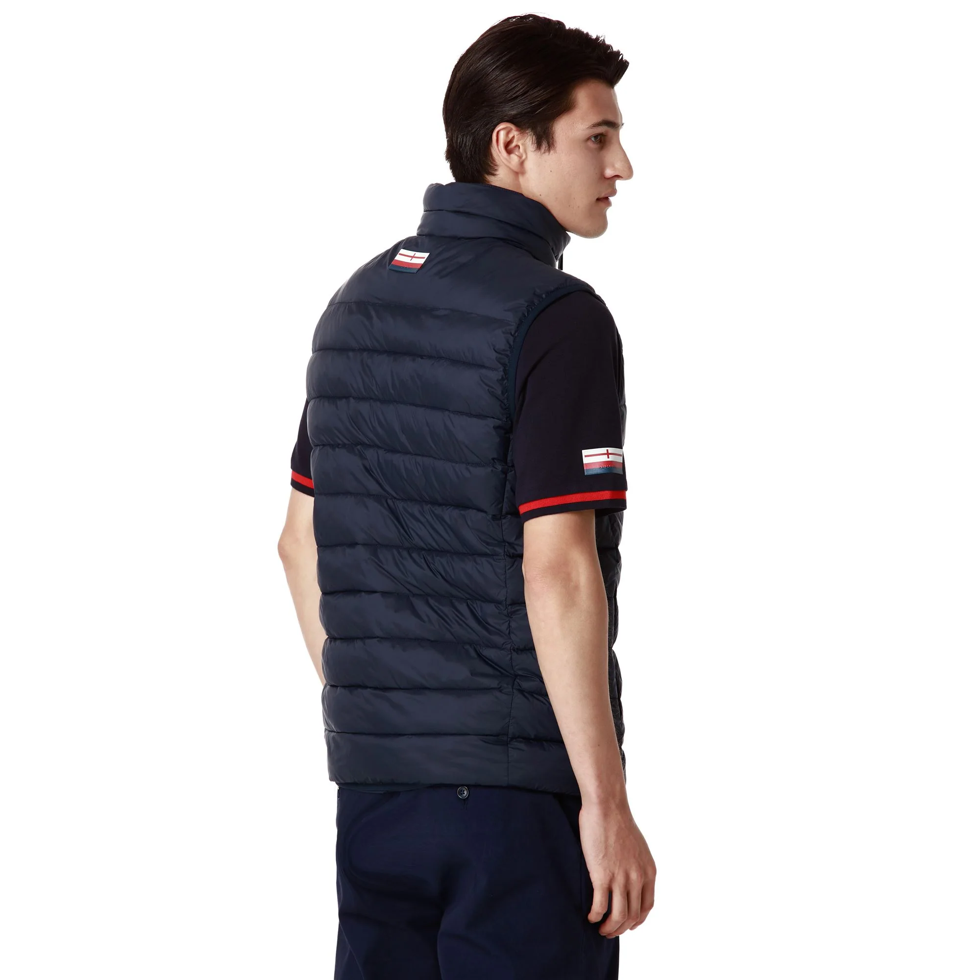 JORDY GENOA - Jackets - Mid - Man - BLUE MARINE-RED BLAZE - Image 6