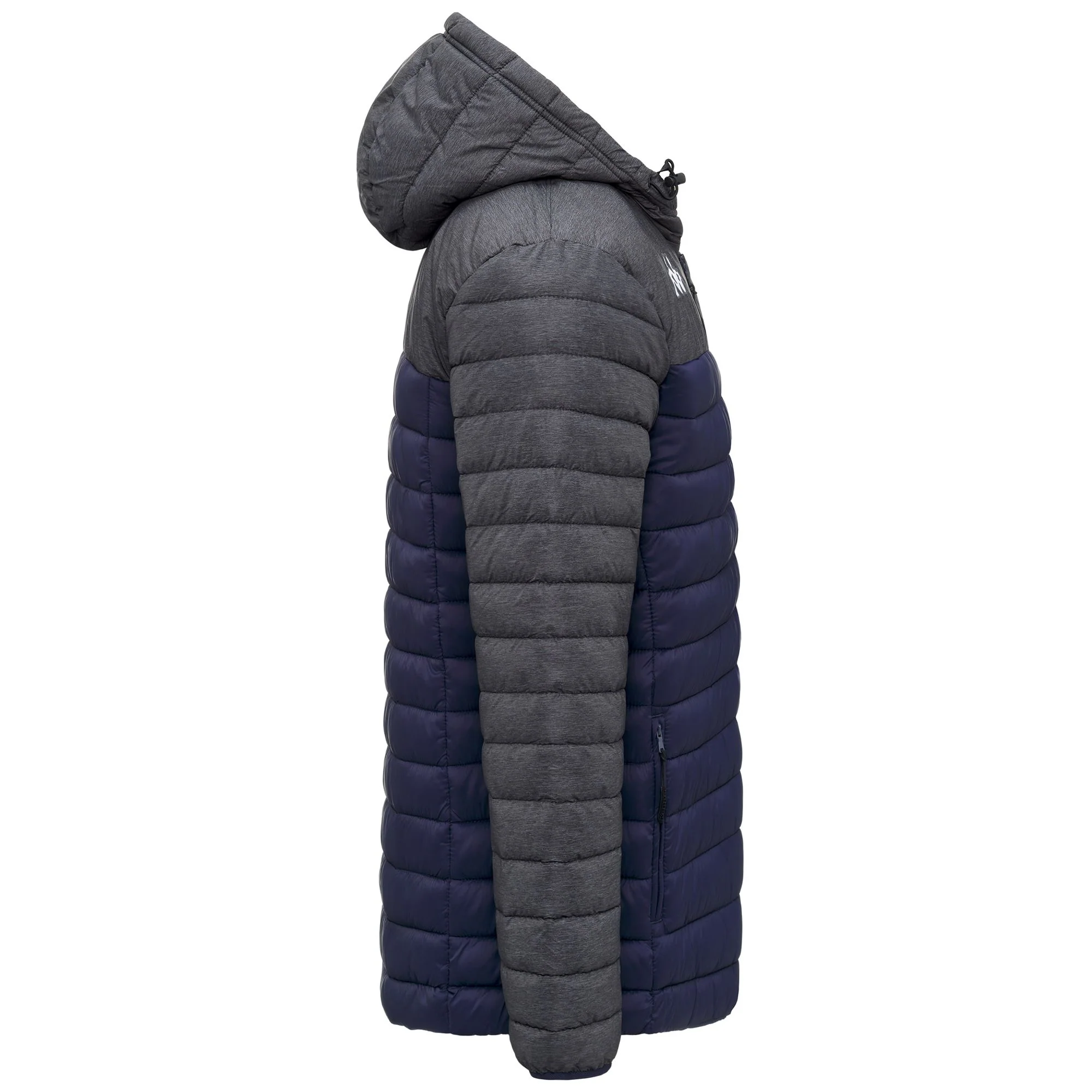 KAPPA4TRAINING LAMEZIO - Jackets - Mid - Man - BLUE MARINE-GREY MD MELANGE