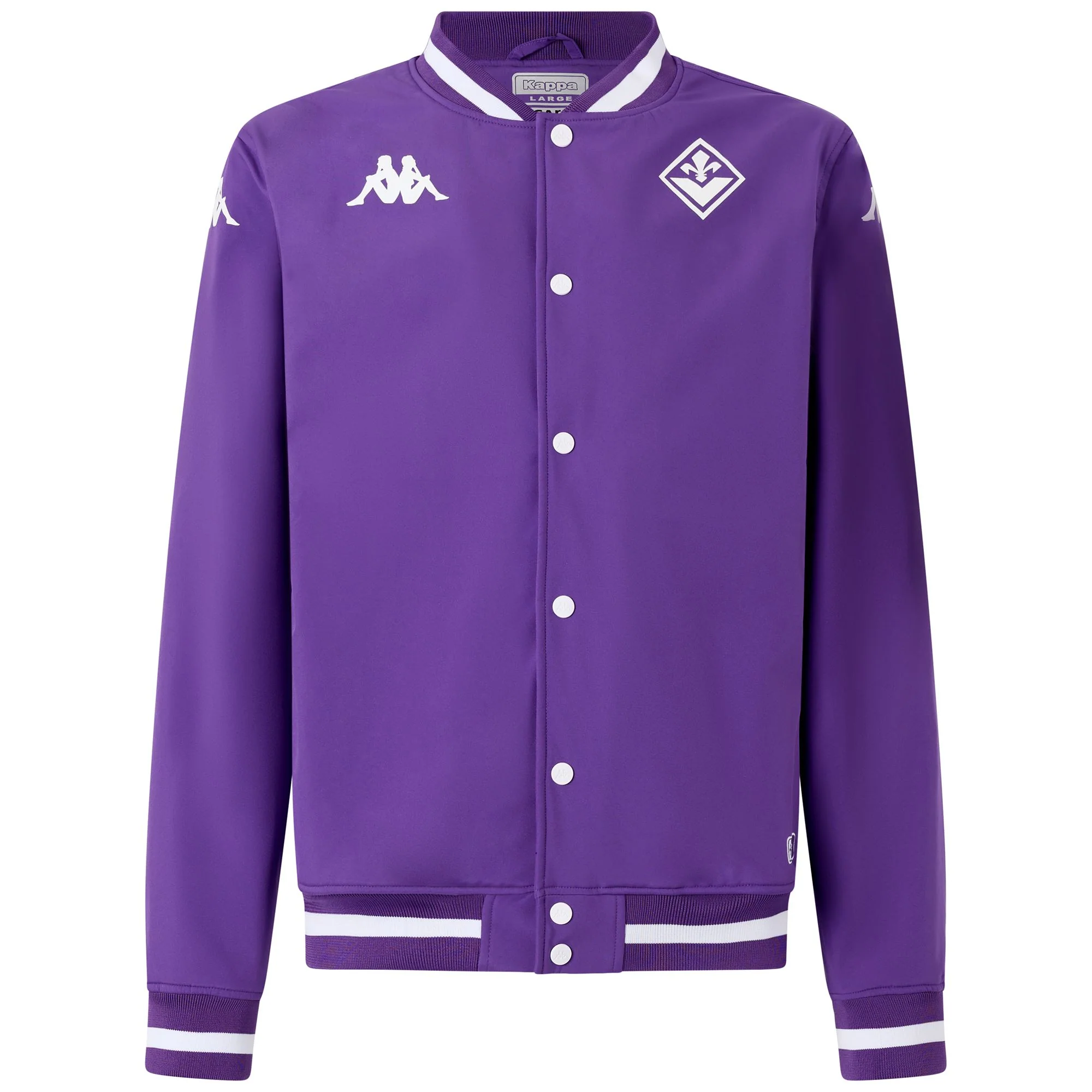 SUPPORTER AMBERY FIORENTINA - Jackets - Short - Man - VIOLET INDIGO-WHITE