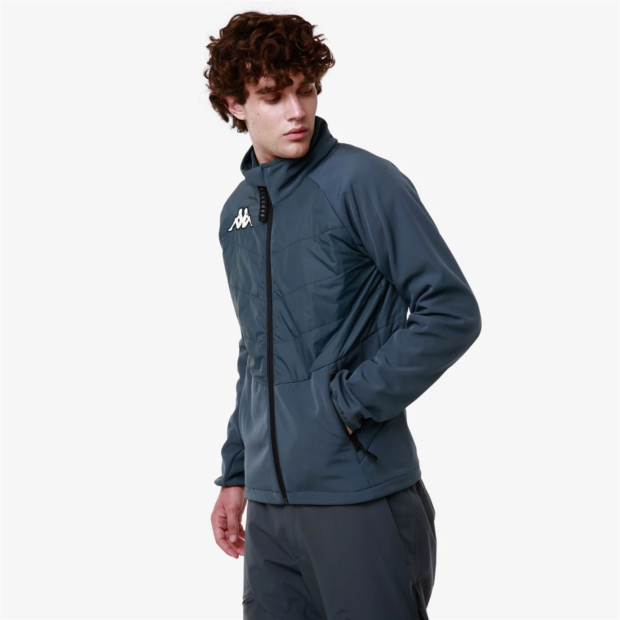 6CENTO 698 - Jackets - Short - Unisex - GREY ASPHALT-BLACK - Image 6