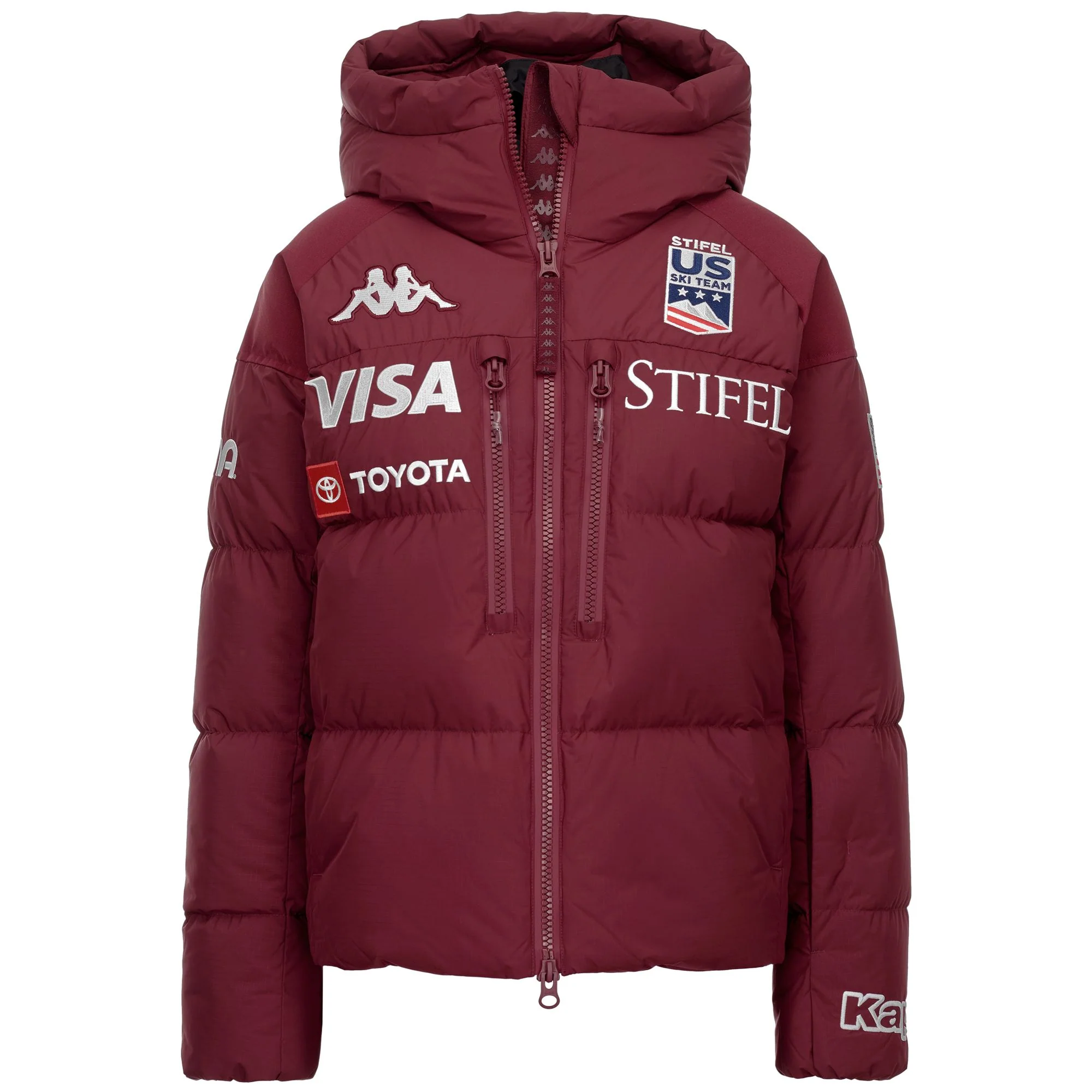 668C US - Jackets - Mid - Woman - Red Pomegranate