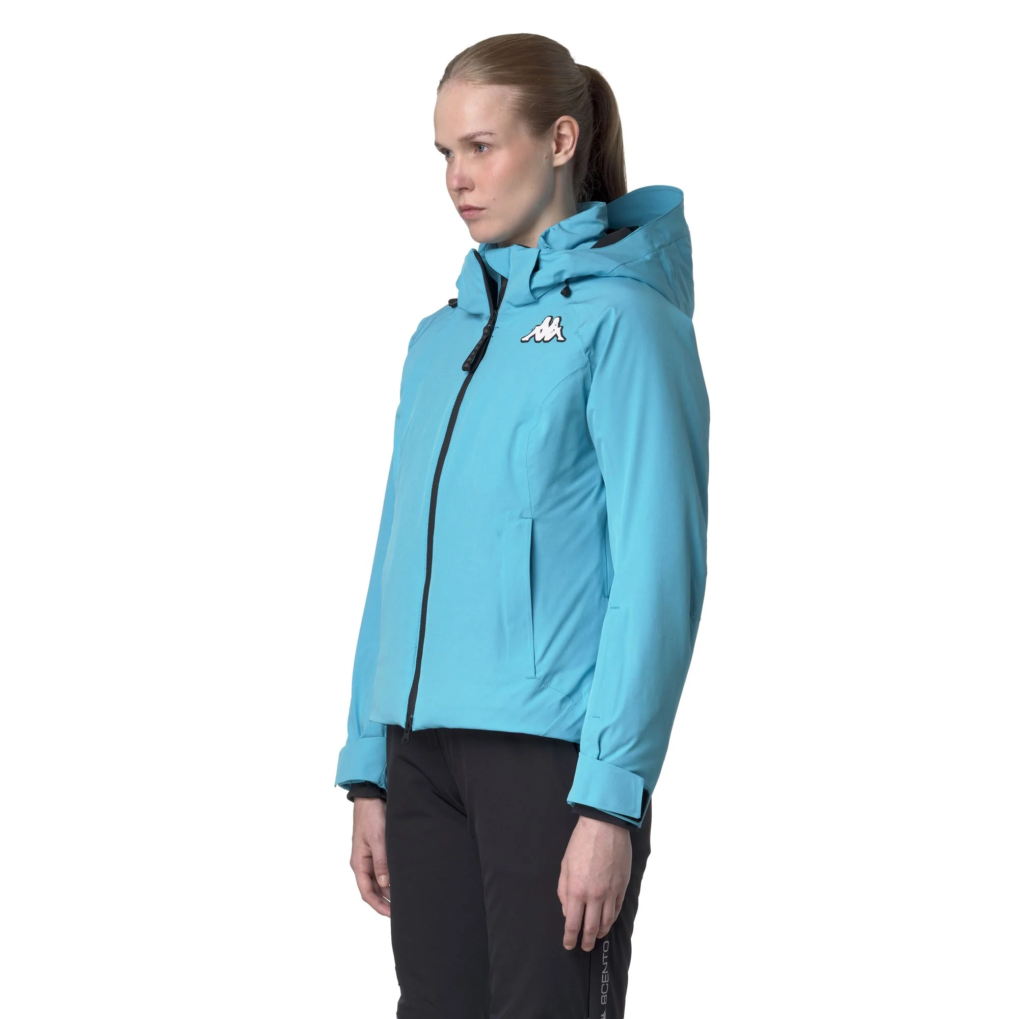 810 - Jackets - Mid - Woman - Blue Turkis-Black - Image 5