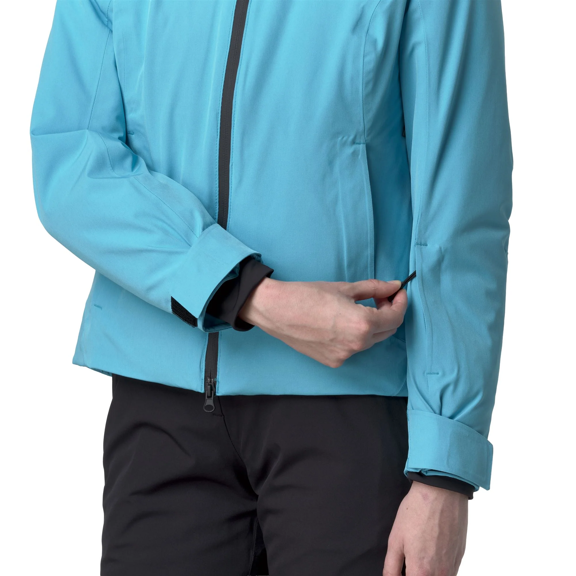 810 - Jackets - Mid - Woman - Blue Turkis-Black - Image 7