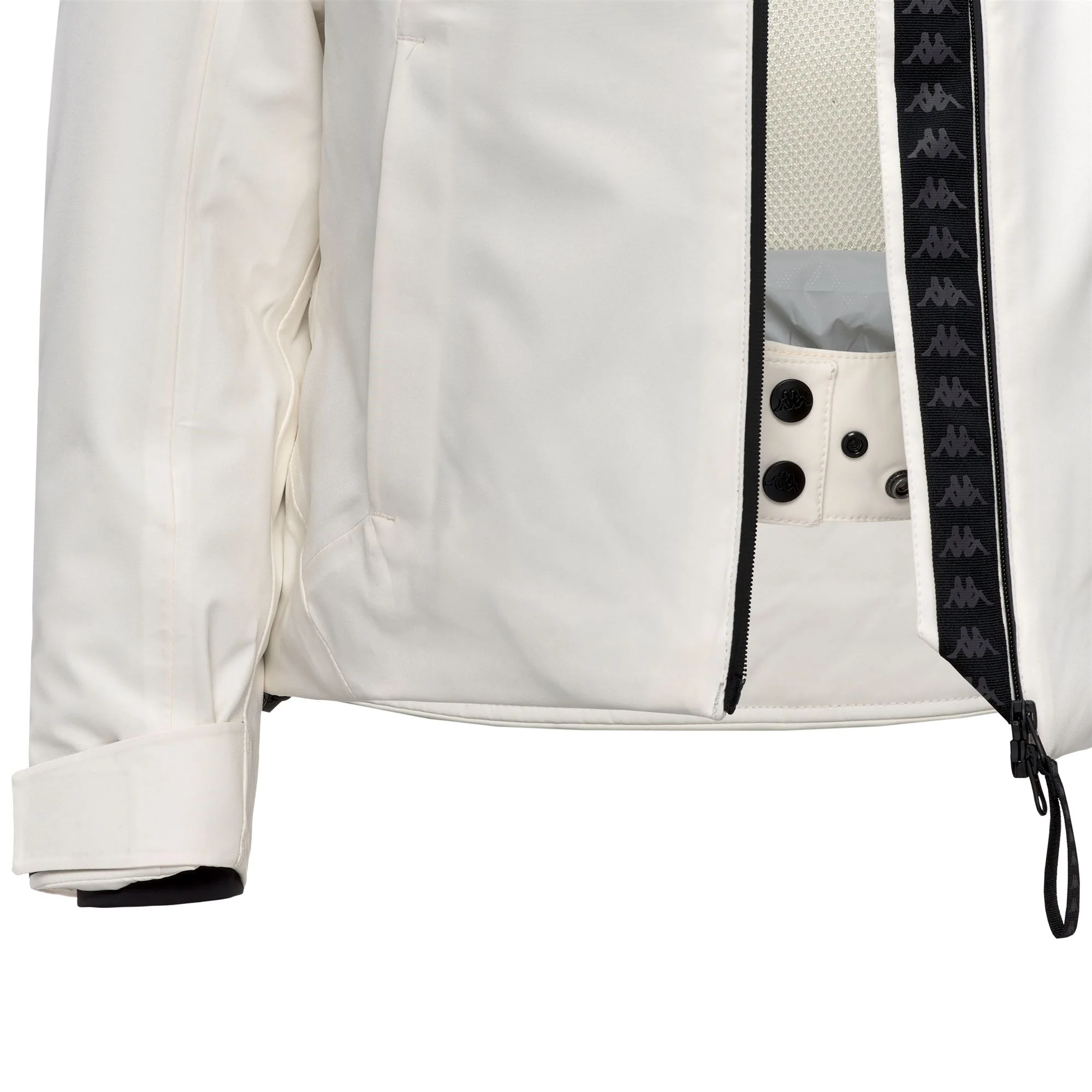 810 - Jackets - Mid - Woman - White Coconut-Black - Image 4