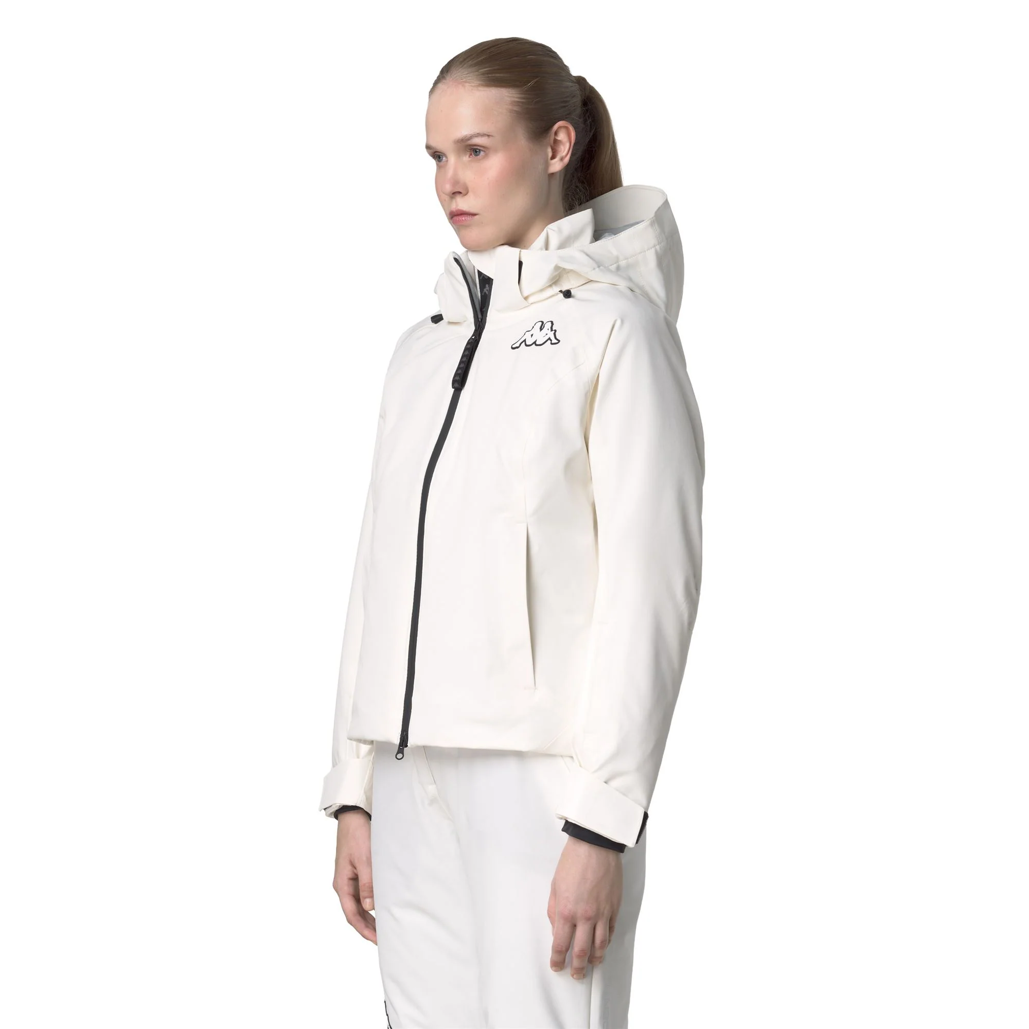 810 - Jackets - Mid - Woman - White Coconut-Black - Image 5