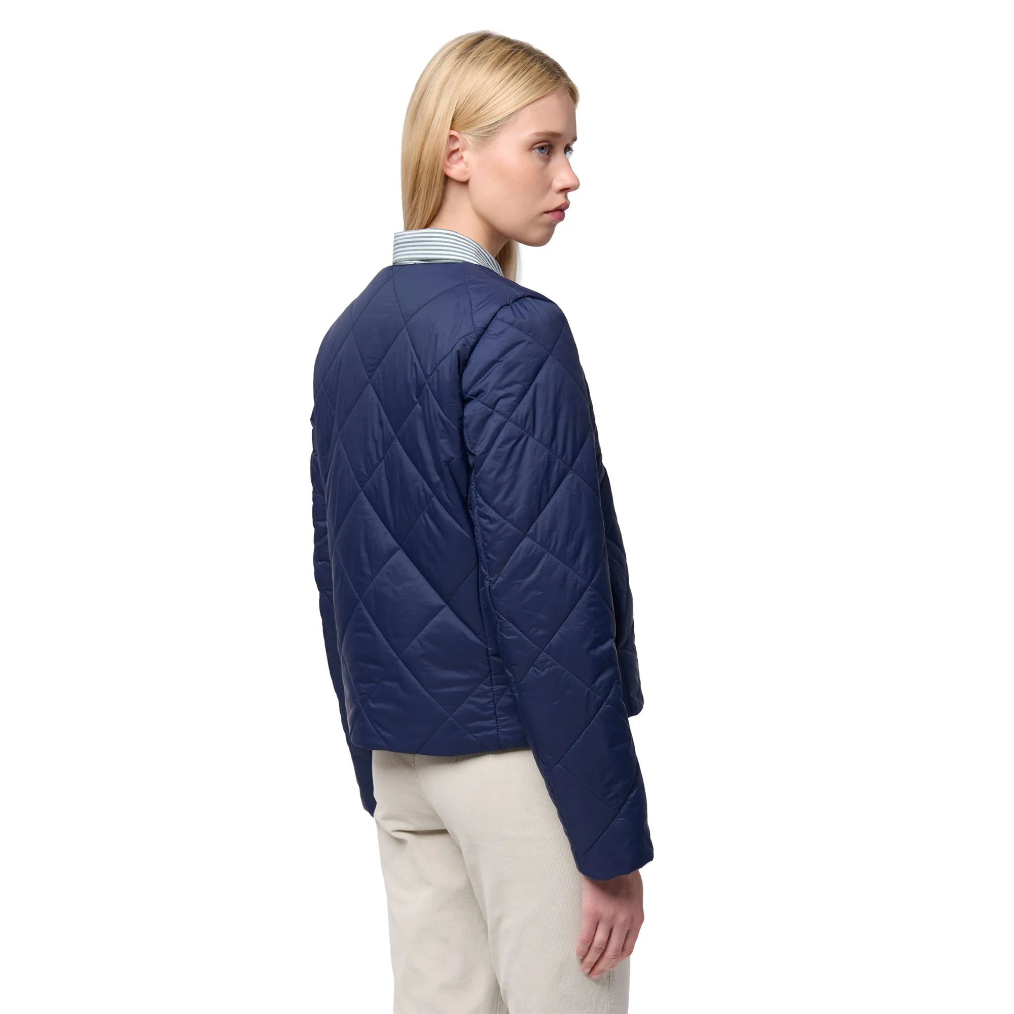MANU - Jackets - Short - Woman - BLUE IRIS - Image 5
