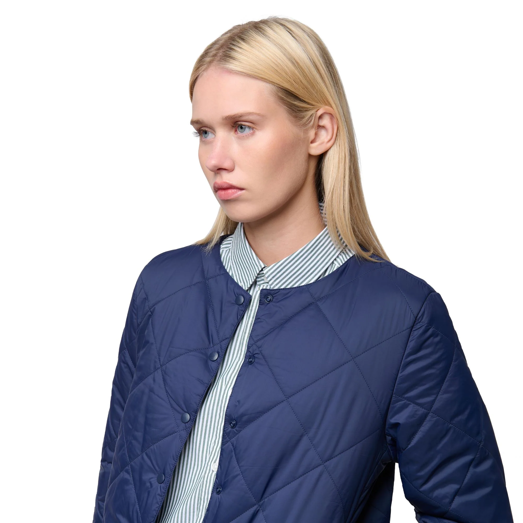 MANU - Jackets - Short - Woman - BLUE IRIS - Image 6