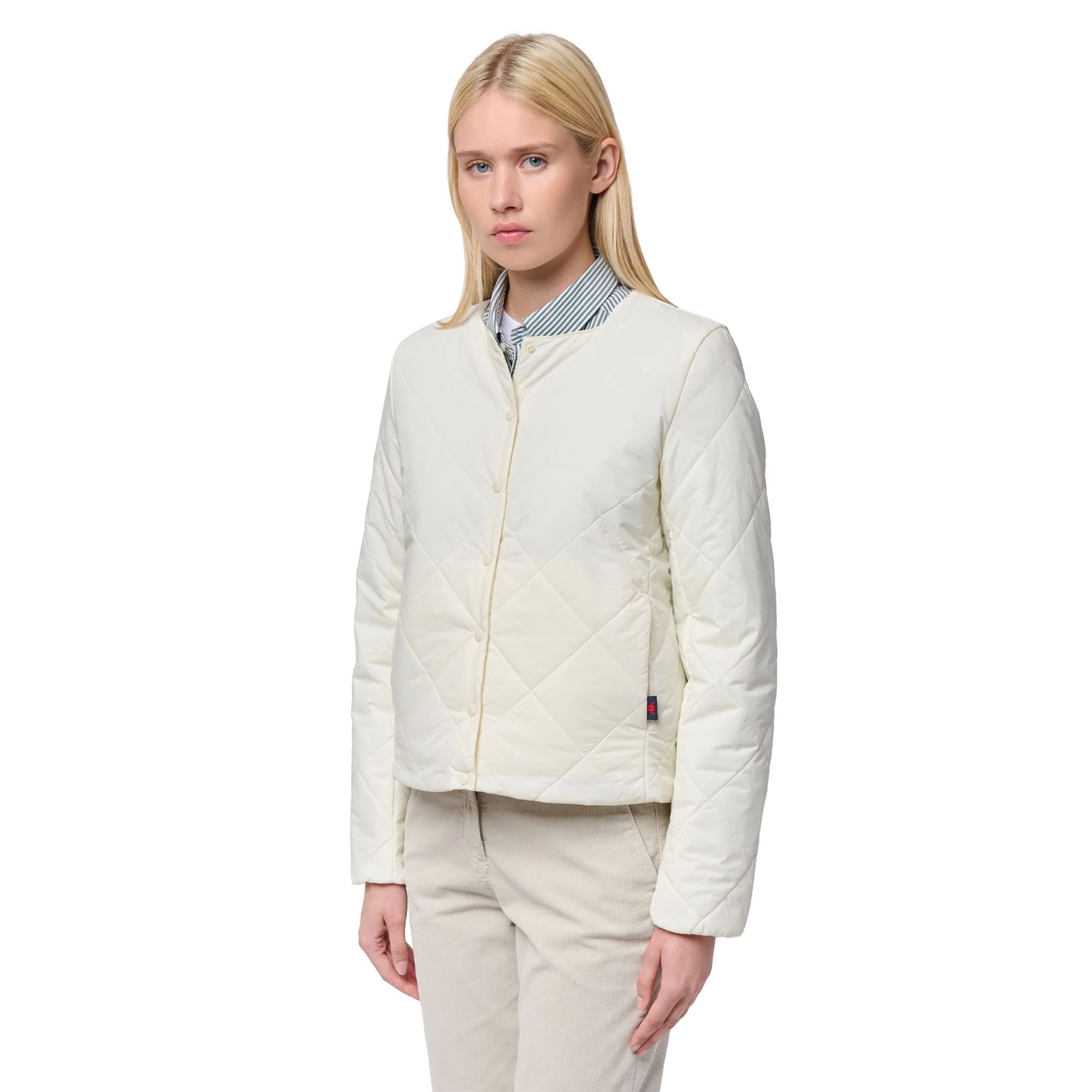 MANU - Jackets - Short - Woman - WHITE NATURAL