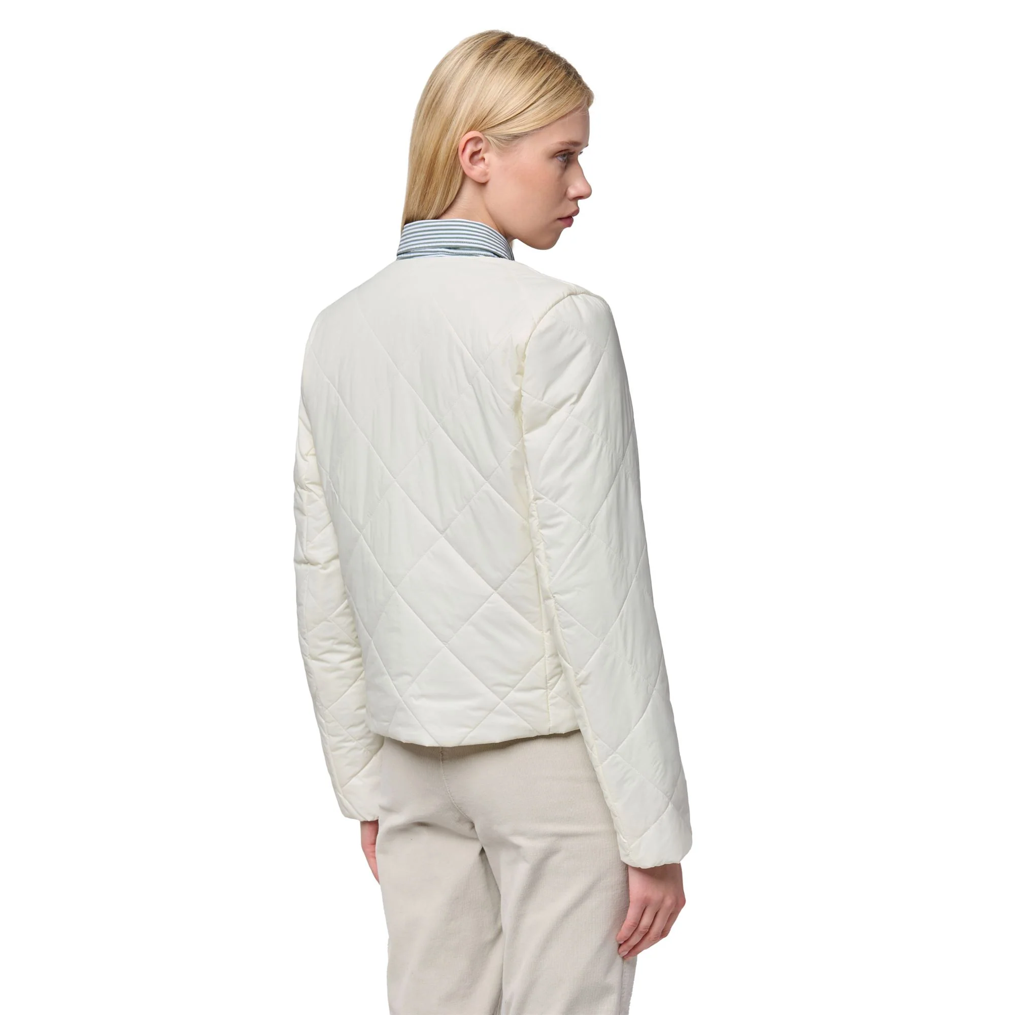MANU - Jackets - Short - Woman - WHITE NATURAL - Image 5