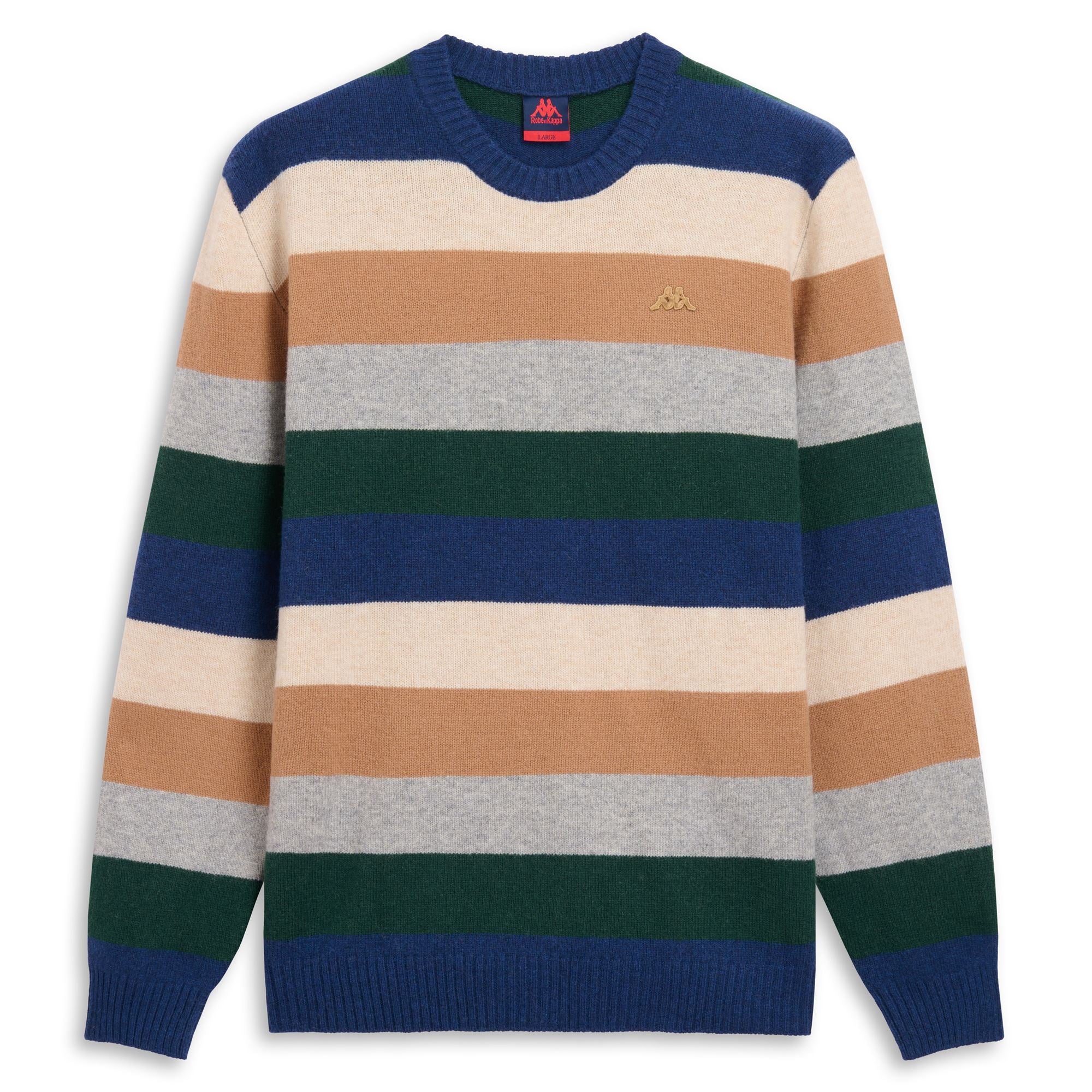 AGASSIE - KNITWEAR - Pull Over - Man - BLUE IRIS-GREEN JUNE-GREY FROST-BEIGE COFFEE-BEIGE CLAY - Image 2