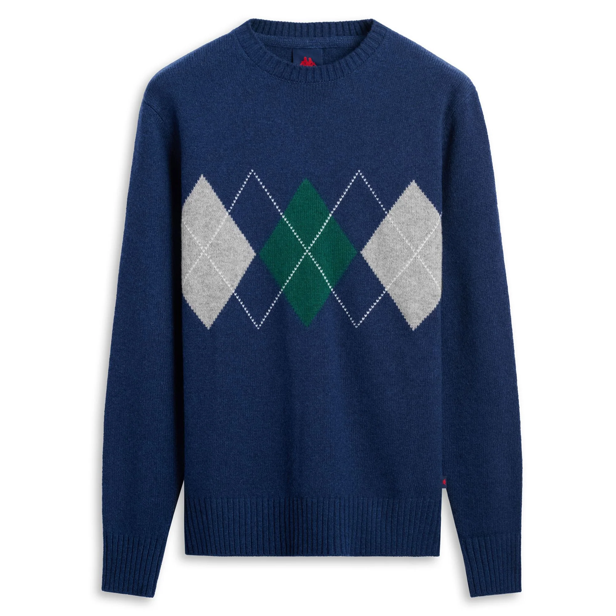 AVALON - KNITWEAR - Pull Over - Man - BLUE IRIS-GREY FROST-GREEN JUNE-WHITE NATURAL - Image 2