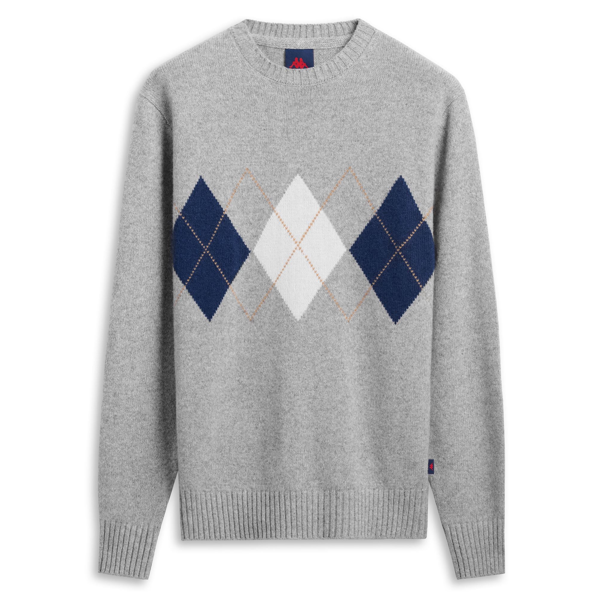 AVALON - KNITWEAR - Pull Over - Man - GREY FROST-BLUE IRIS-WHITE NATURAL-BEIGE COFFEE - Image 2