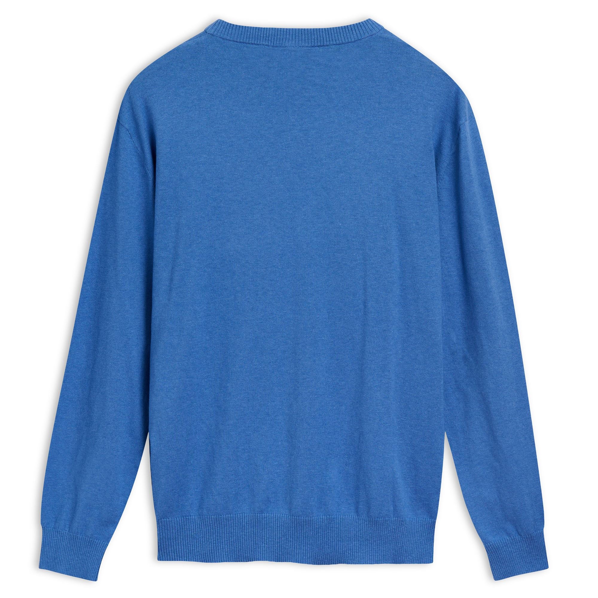 DAMIEN - KNITWEAR - Pull Over - Man - BLUE ROYAL LT - Image 2