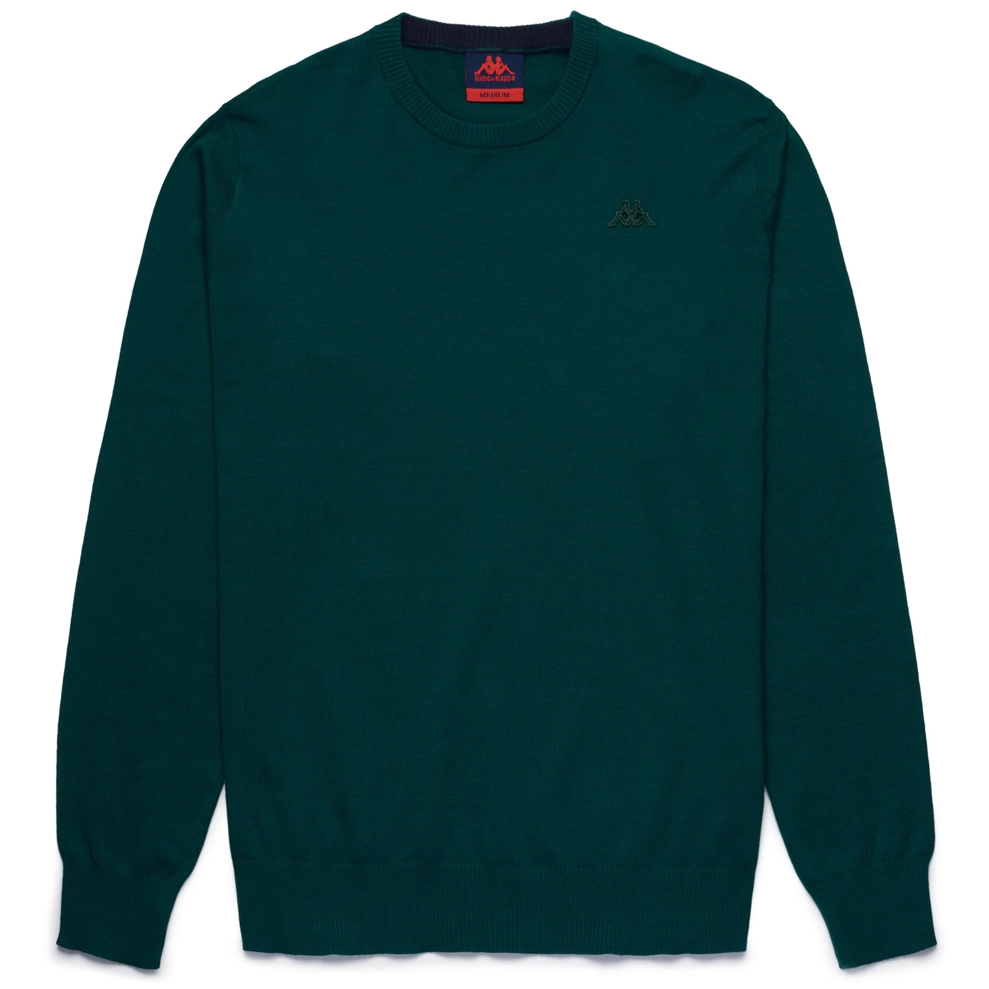 DAMIEN - KNITWEAR - Pull Over - Man - GREEN DK RAIN