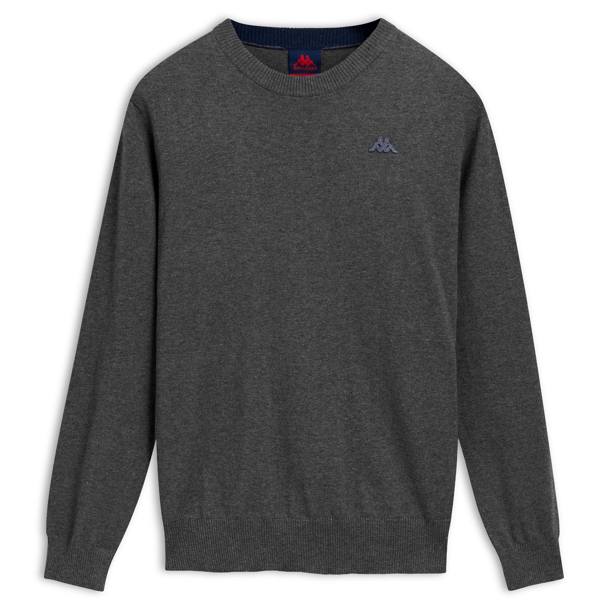 DAMIEN - KNITWEAR - Pull Over - Man - GREY GUNMETAL