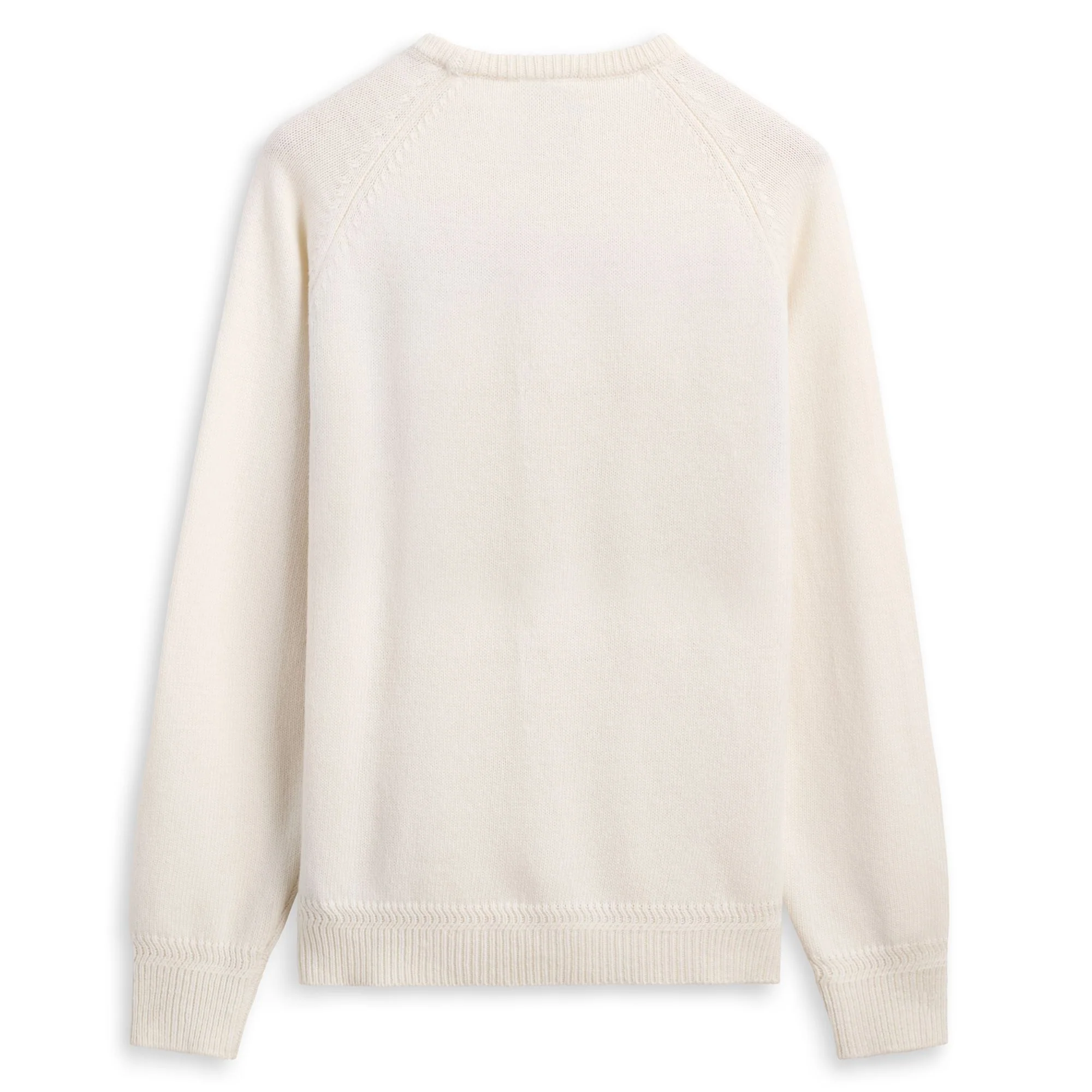EROI KNIT CORTINA - KNITWEAR - Jumper - Man - WHITE NATURAL-BLUE-RED - Image 3