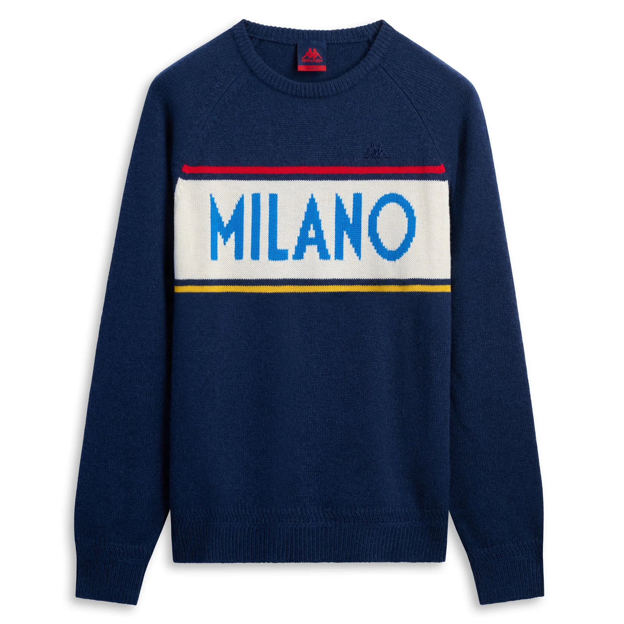 EROI KNIT MILANO - KNITWEAR - Jumper - Man - BLUE-WHITE NATURAL-AZURE-RED-YELLOW - Image 2
