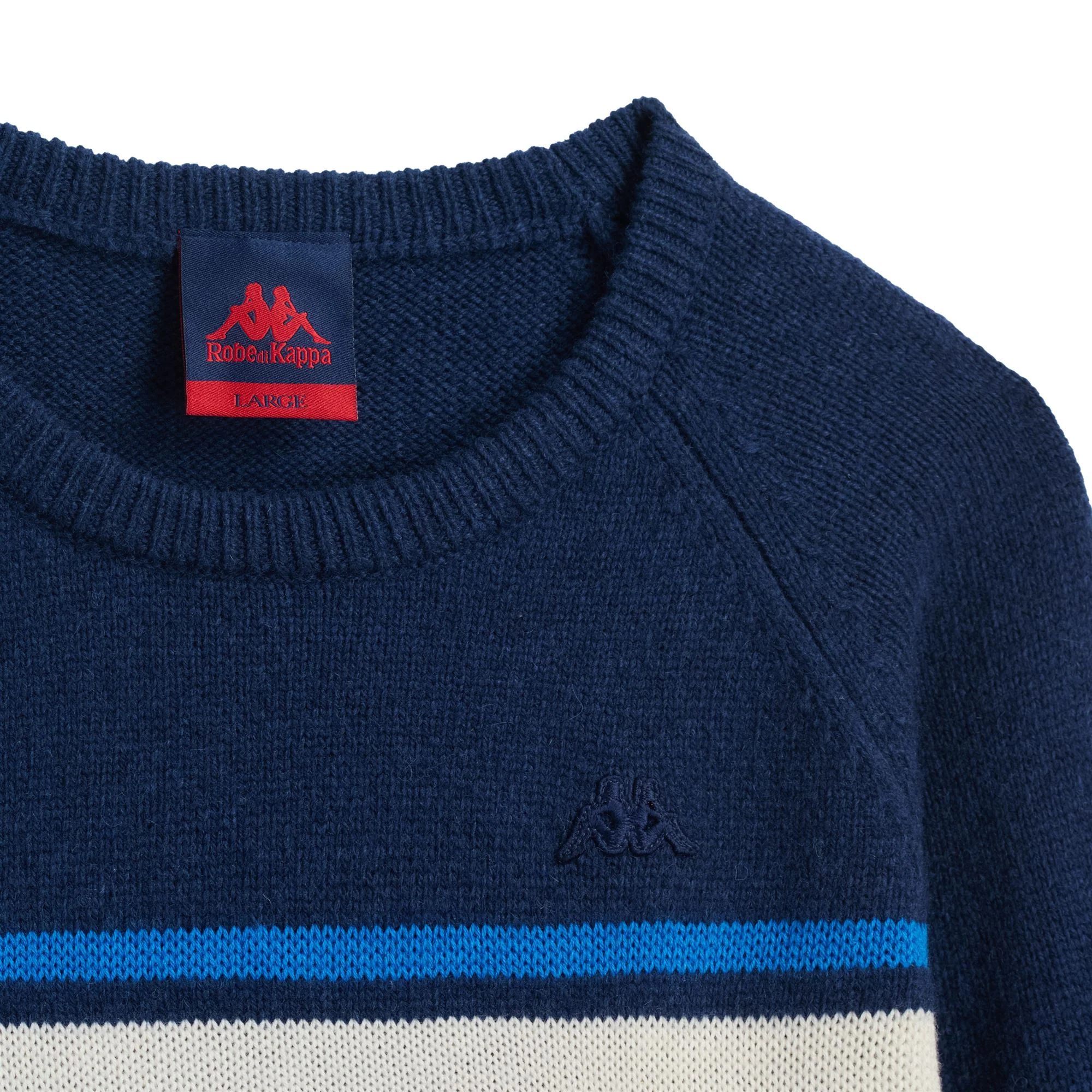 EROI KNIT ORTISEI - KNITWEAR - Jumper - Man - BLUE-WHITE NATURAL-AZURE-GREEN - Image 4