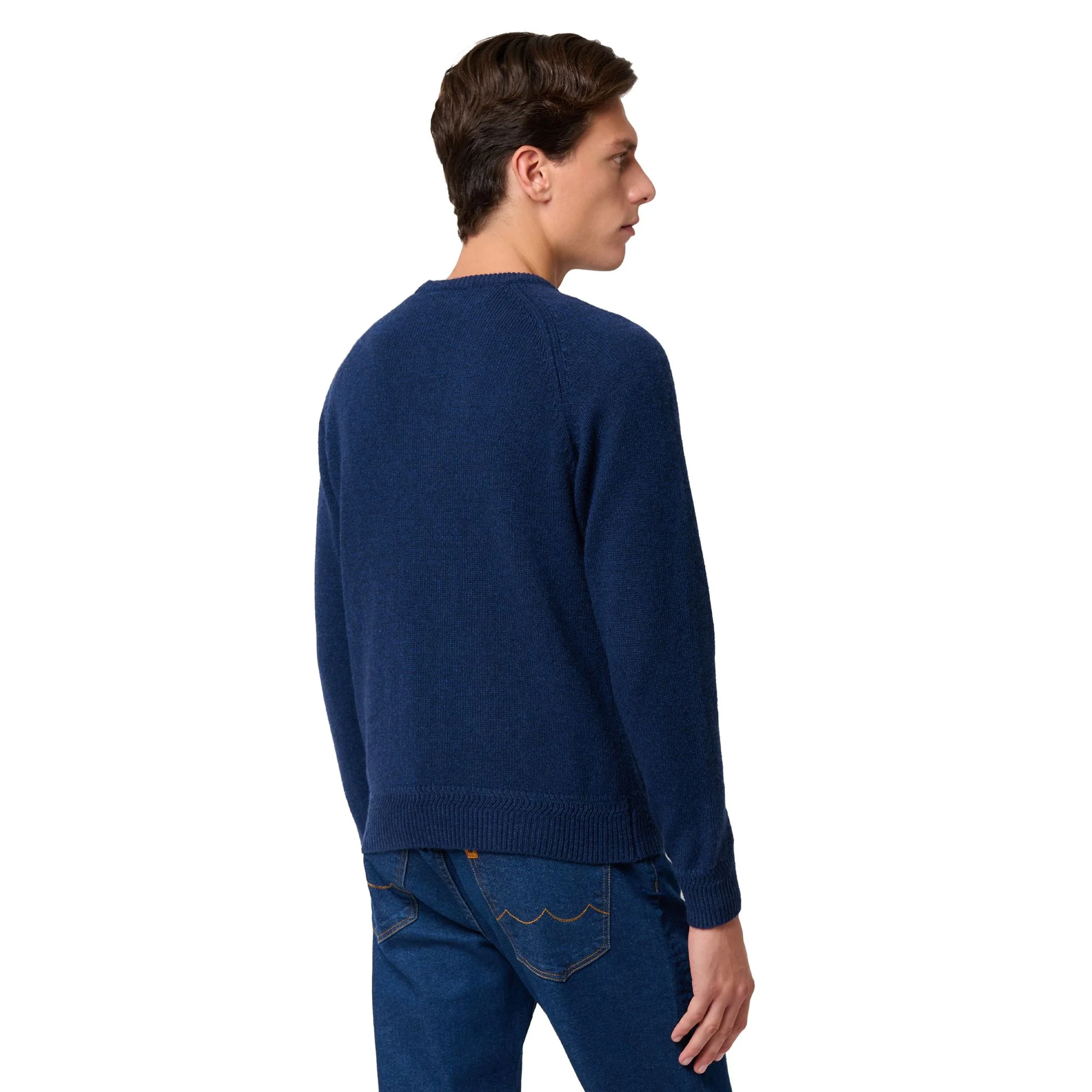 EROI KNIT ORTISEI - KNITWEAR - Jumper - Man - BLUE-WHITE NATURAL-AZURE-GREEN - Image 5