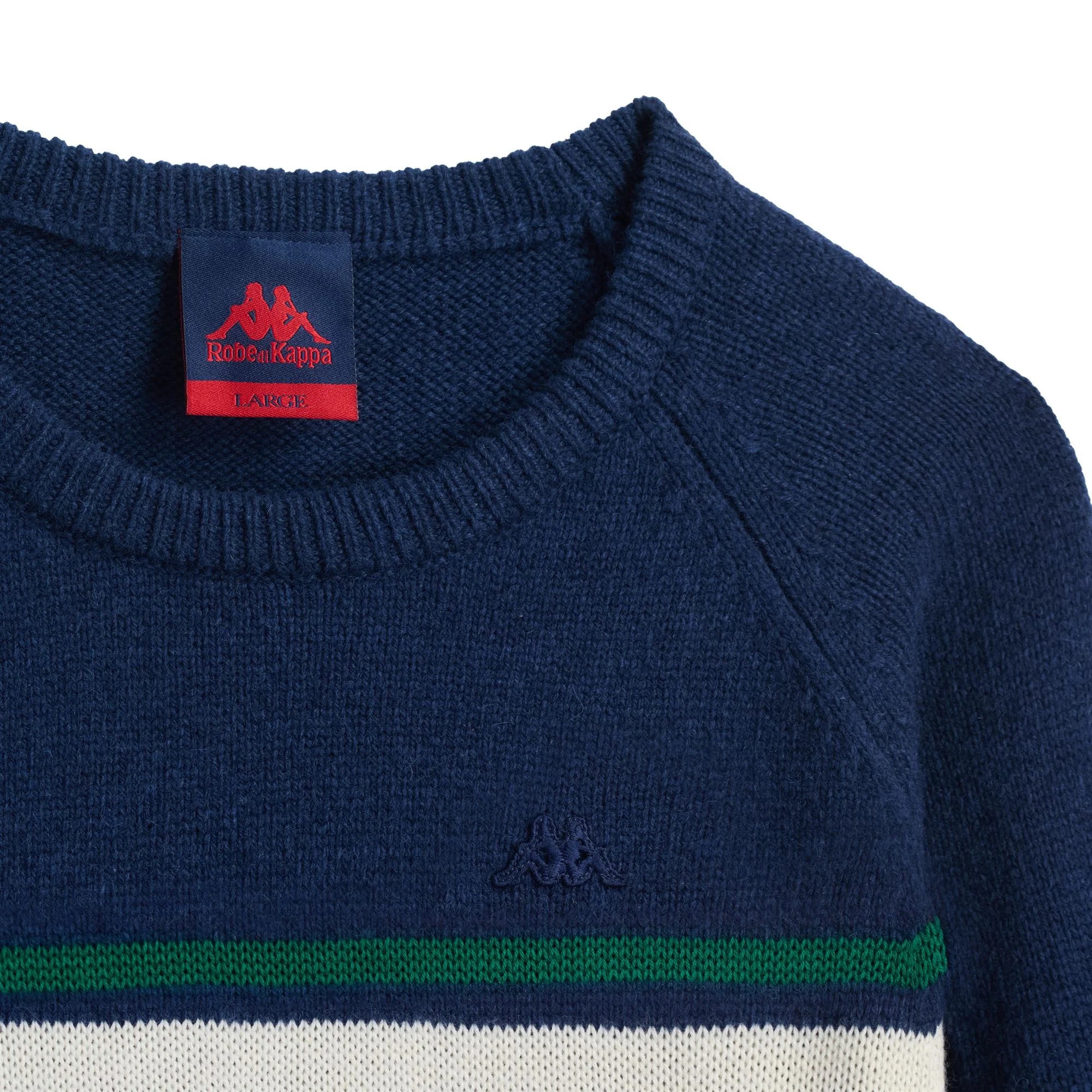 EROI KNIT SESTRIERE - KNITWEAR - Jumper - Man - BLUE-WHITE NATURAL-RED -GREEN - Image 4