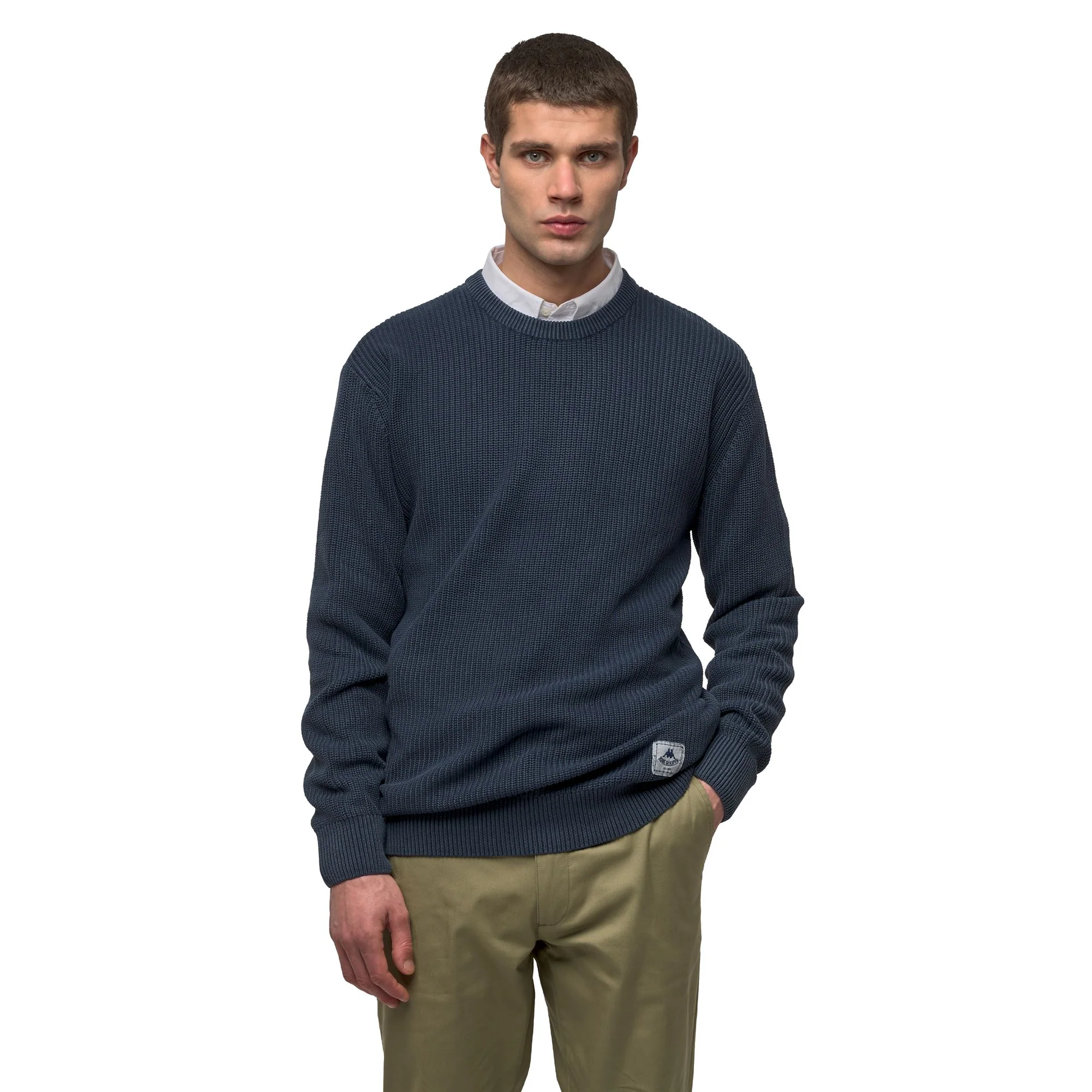 GIPAL - KNITWEAR - Jumper - Man - BLUE IRIS