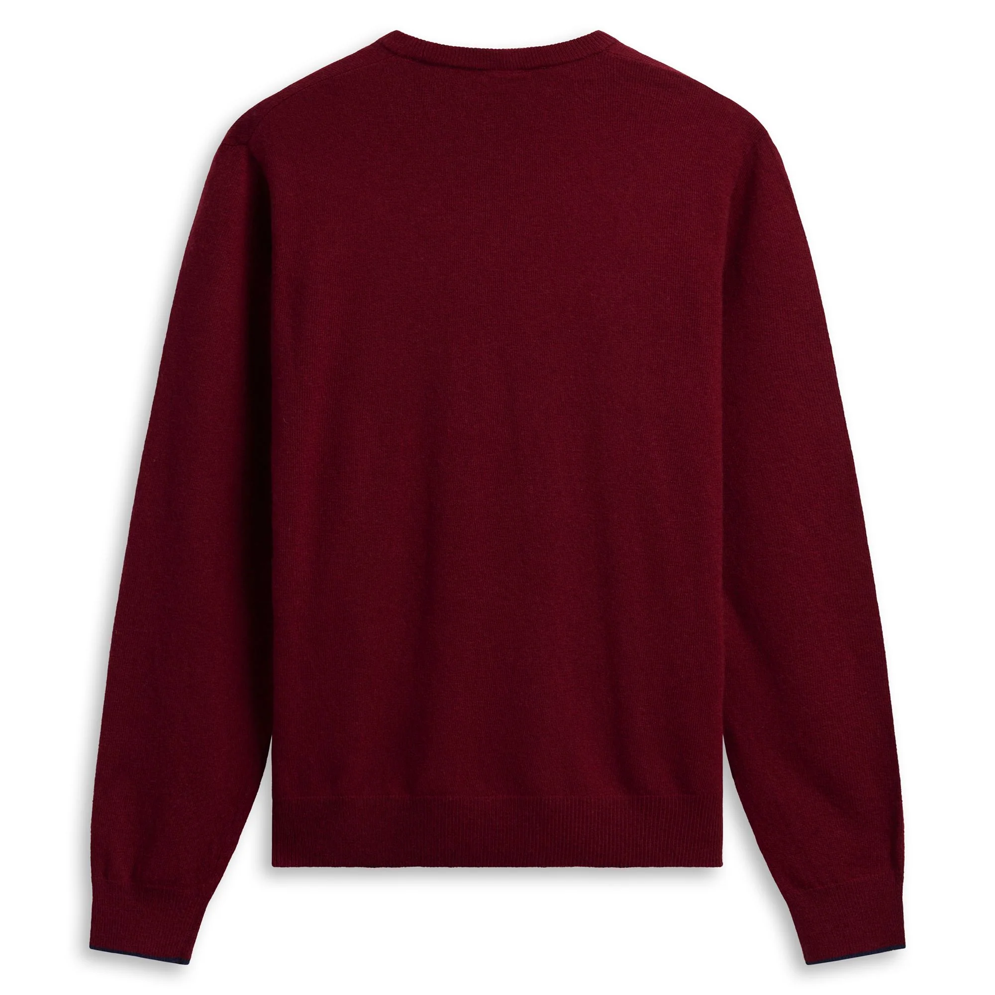 GRAVER - KNITWEAR - Pull Over - Man - RED POMEGRANATE-BLUE IRIS - Image 3
