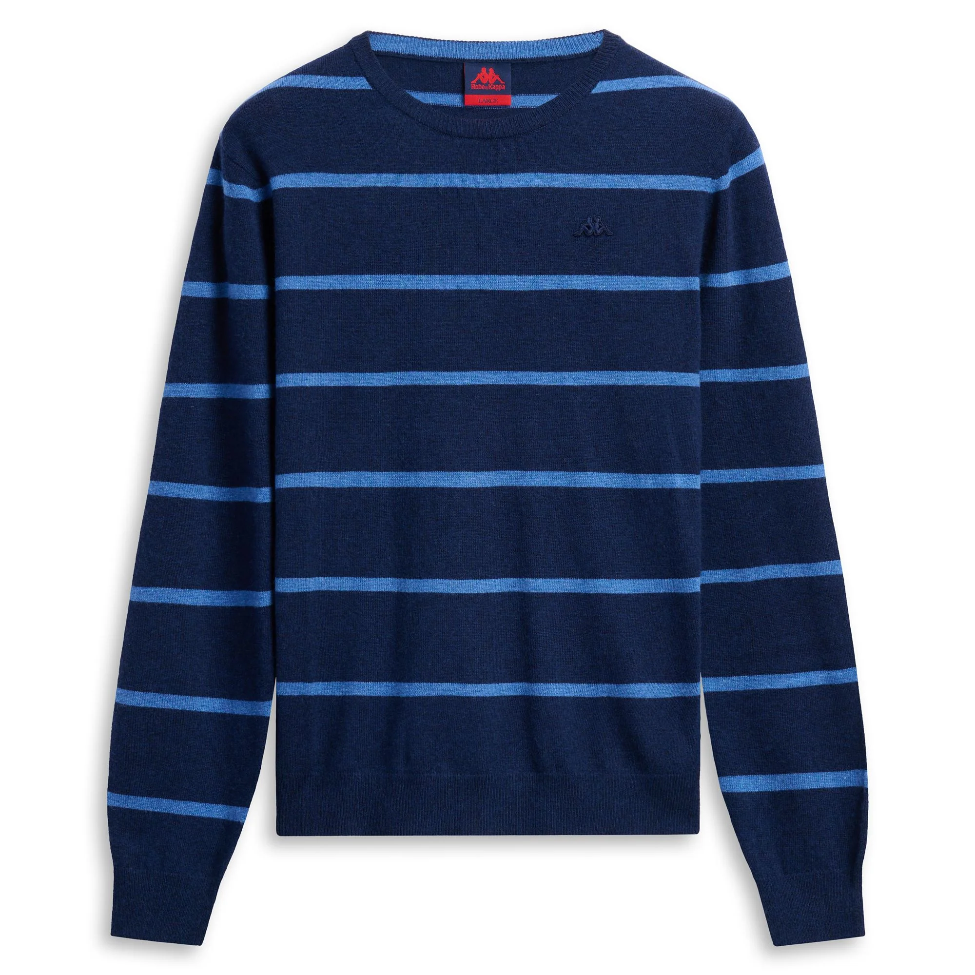 GROS - KNITWEAR - Pull  Over - Man - BLUE IRIS-BLUE ROYAL LT - Image 2