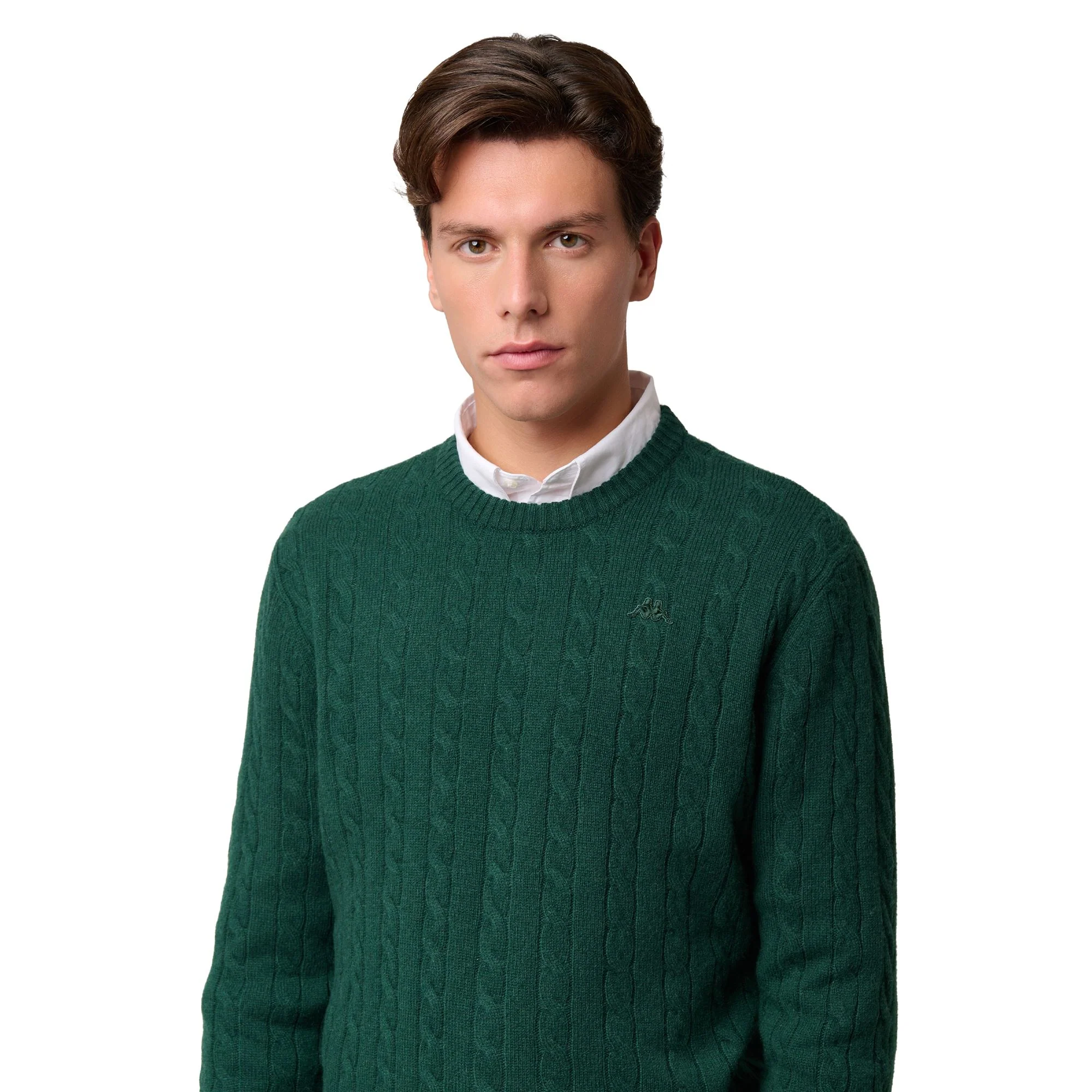 HERBIE - KNITWEAR - Pull Over - Man - GREEN JUNE - Image 6