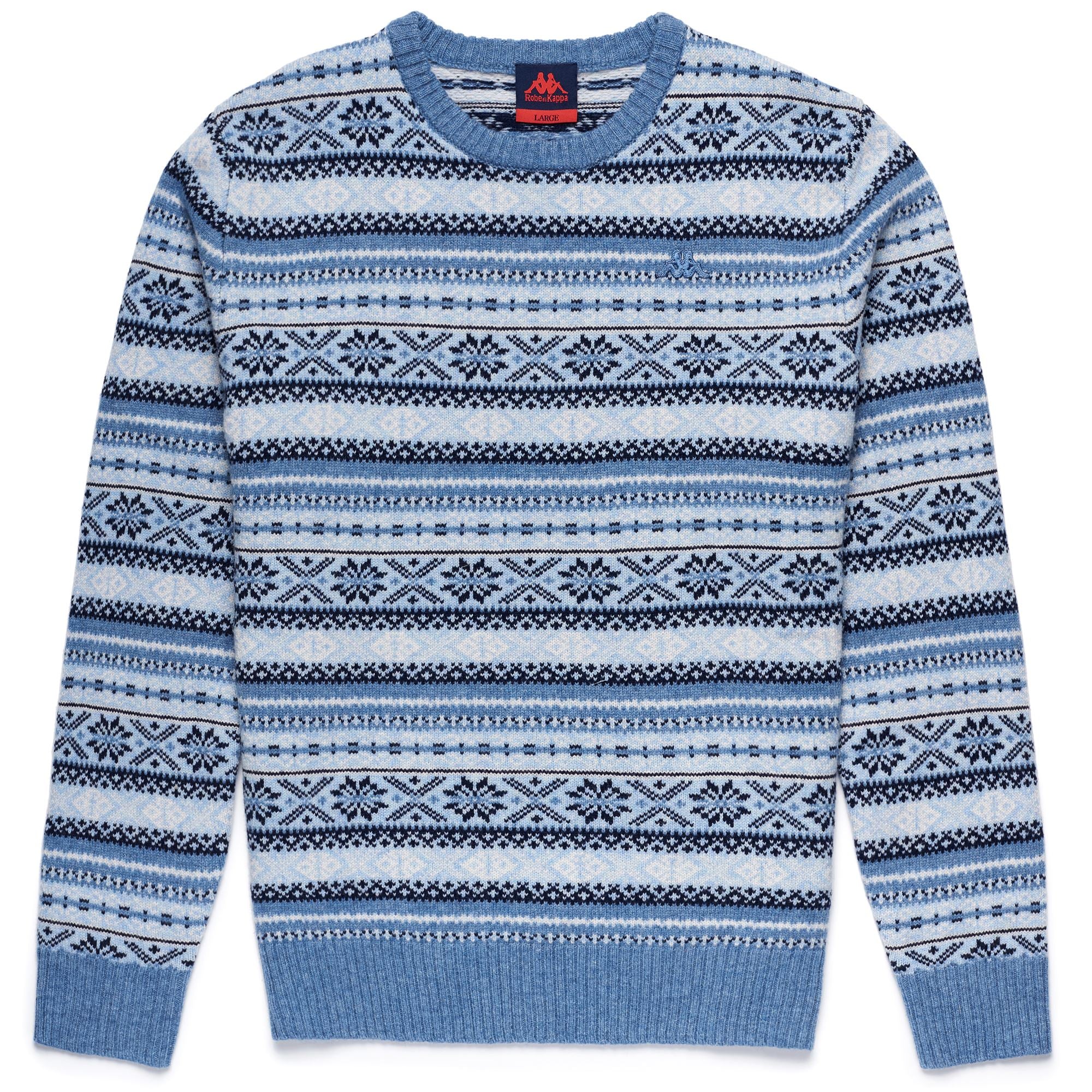 JARRKO - KNITWEAR - Pull Over - Man - BLUE STONEWASH-BLUE NIGHT SKY-BLUE BEACH-BEIGE MOONBEAM