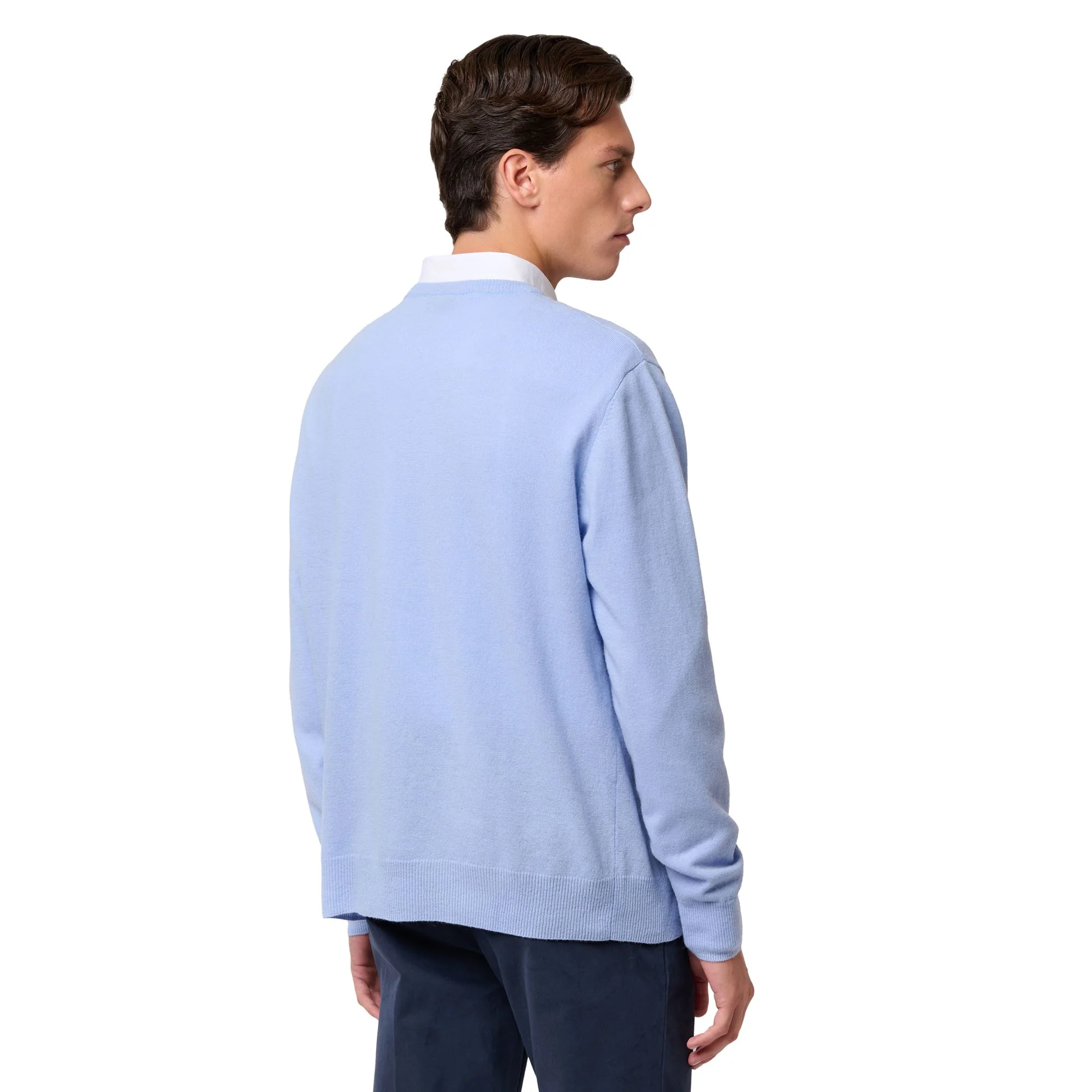 LAMB BIMBEREKE - KNITWEAR - Pull Over - Man - AZURE DAYLIGHT - Image 5