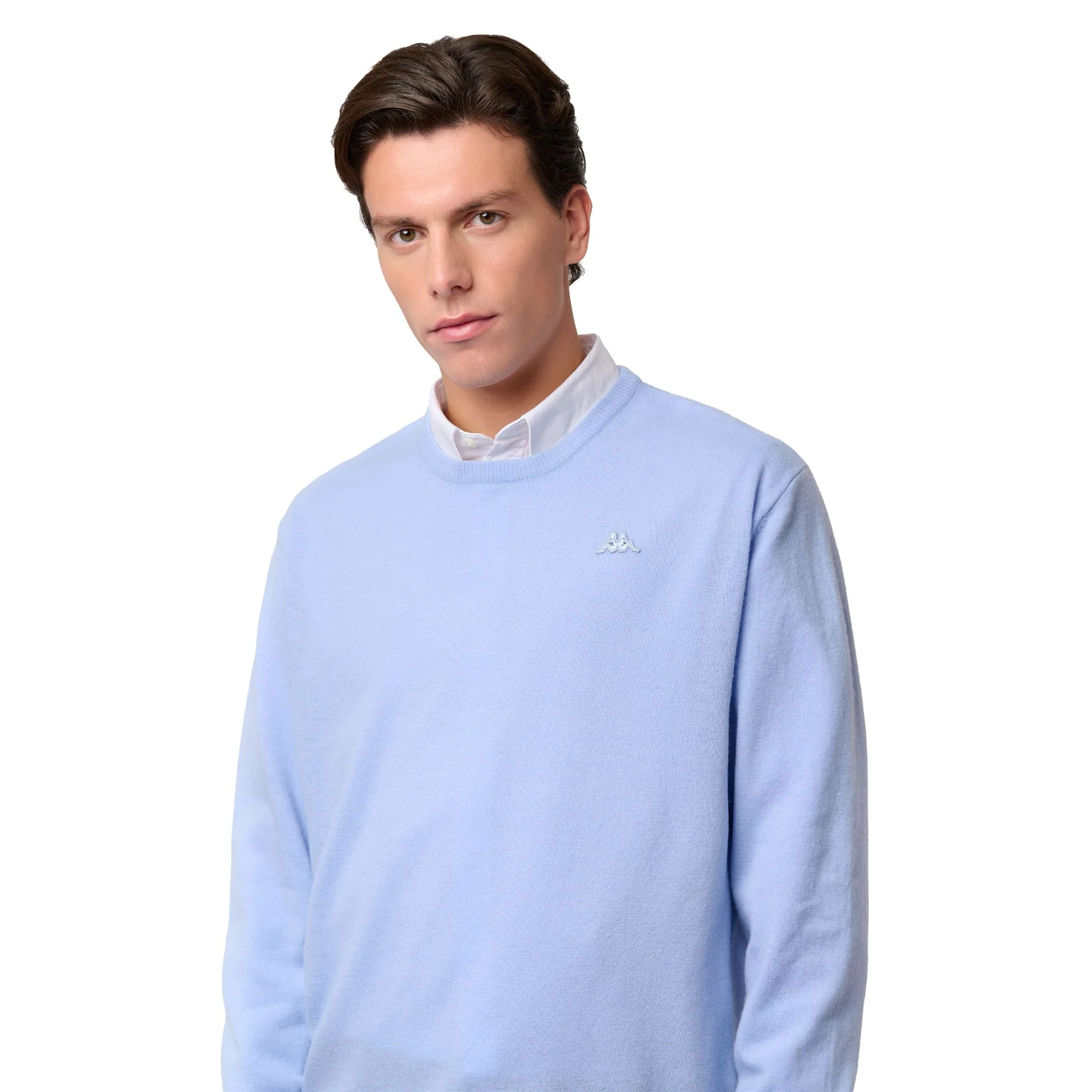 LAMB BIMBEREKE - KNITWEAR - Pull Over - Man - AZURE DAYLIGHT - Image 6