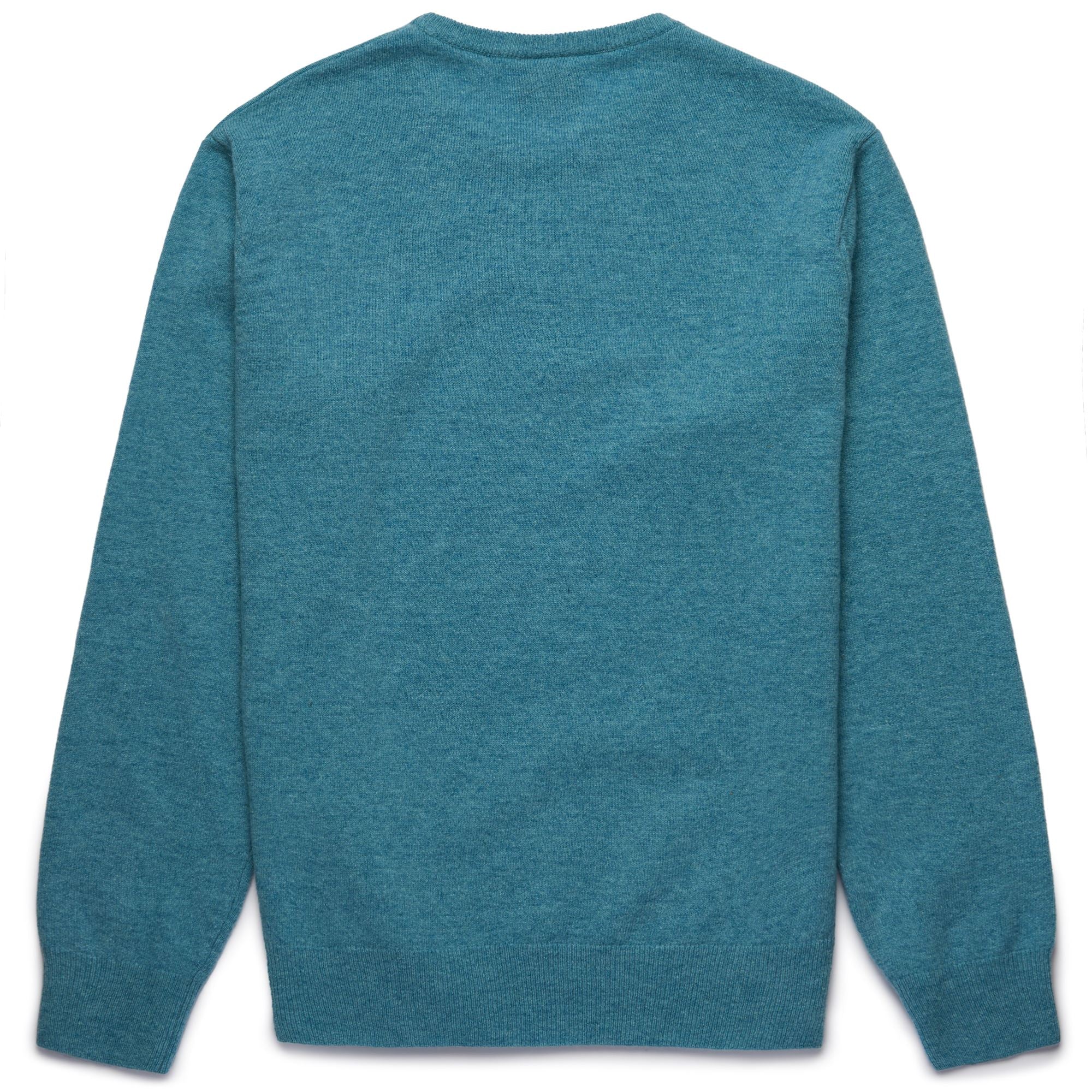 LAMB BIMBEREKE - KNITWEAR - Pull Over - Man - AZURE DIRTY - Image 2